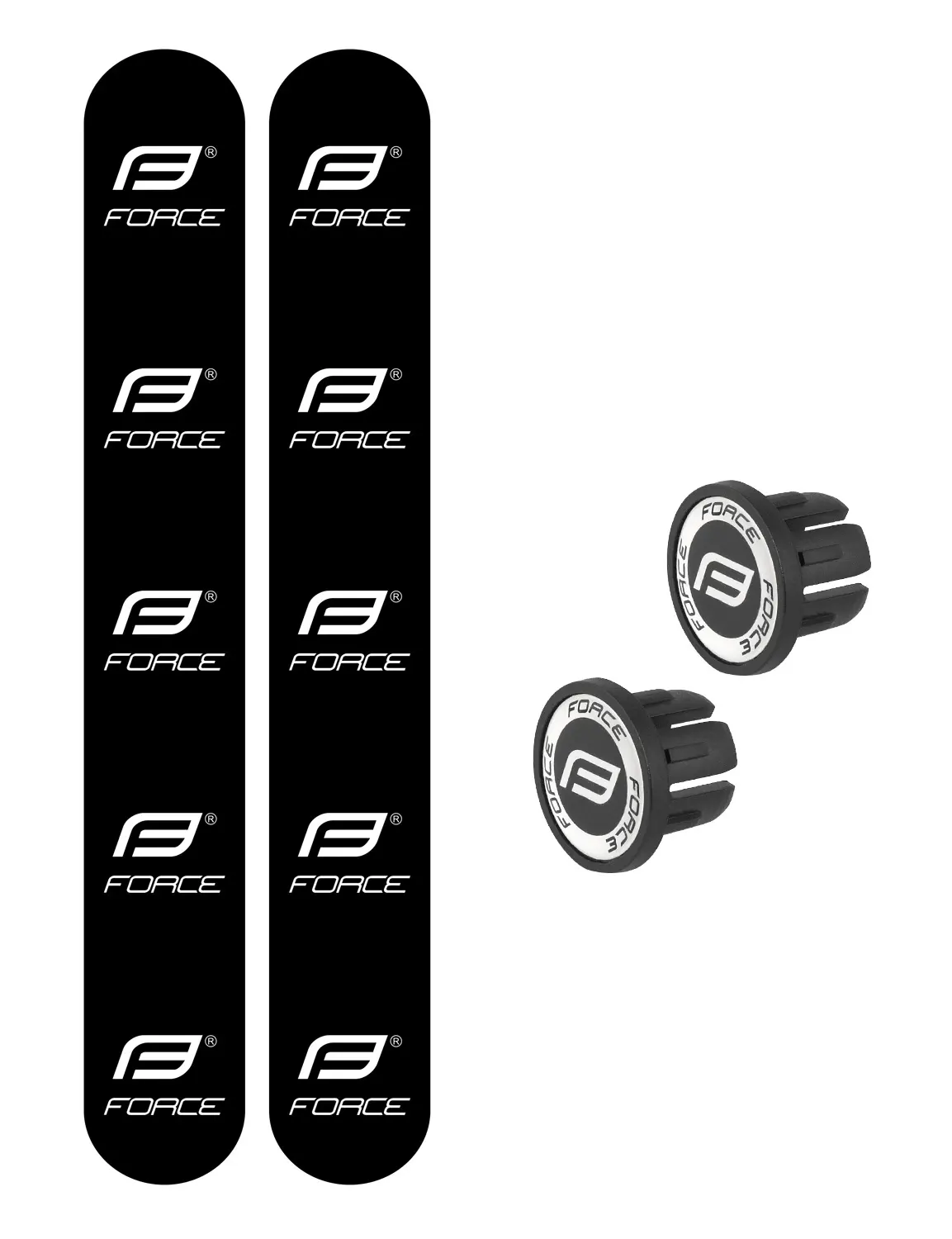omotávka FORCE EVA DUAL, černo-růžová