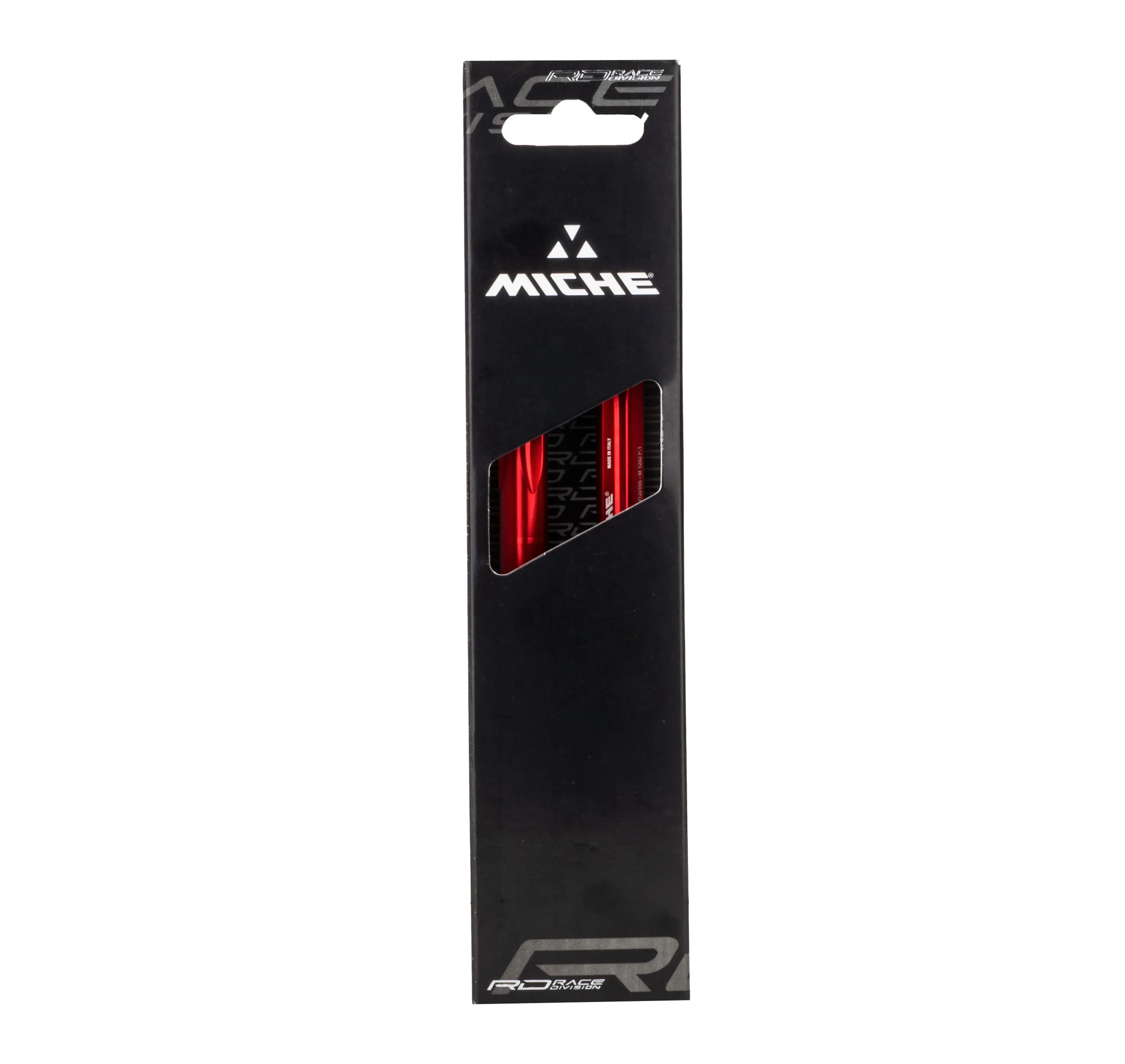 osy pevné MICHE LIGHT RD 12x118 +12x165 red