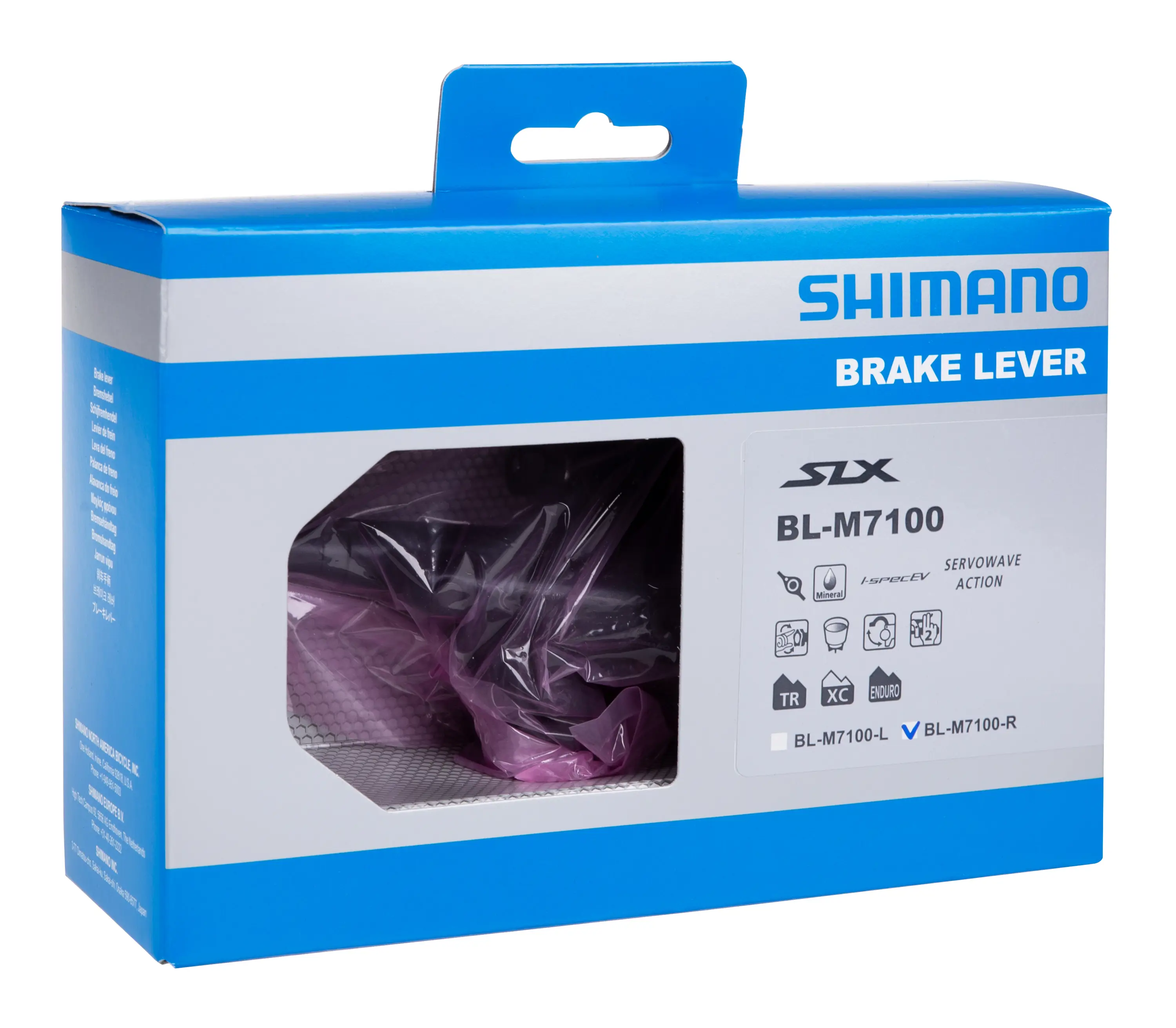 páka brzdová hydraulická BLM7100R pravá