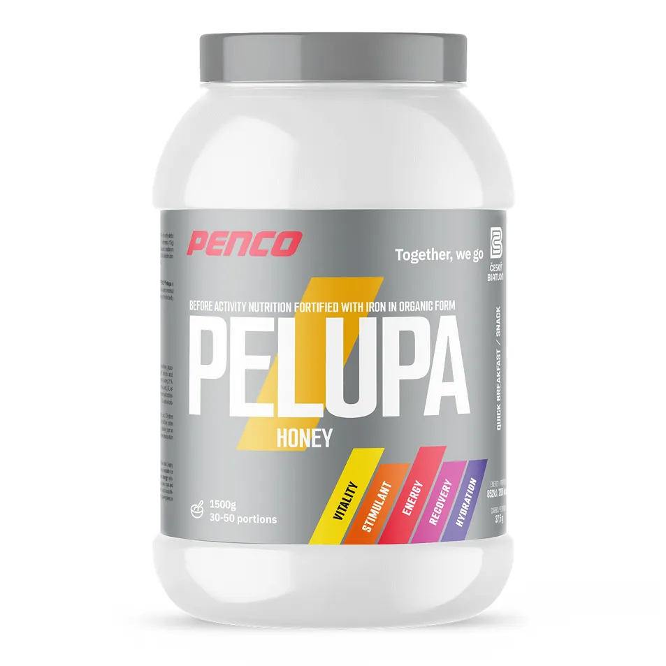Pelupa (bezlepková kaše), dóza, 1500 g med