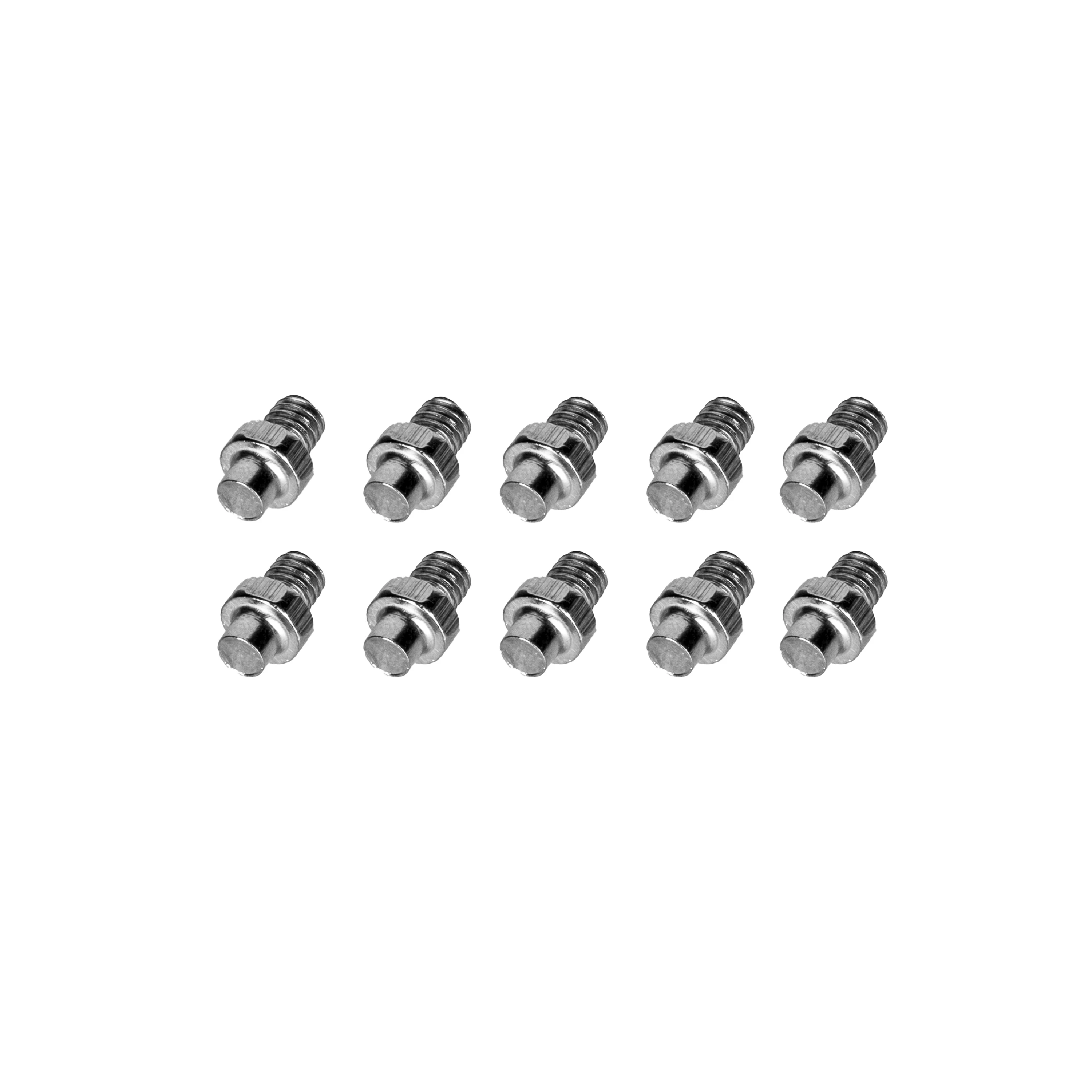 piny FORCE pro pedály,M4 x 09mm,sada 10ks,hliník.