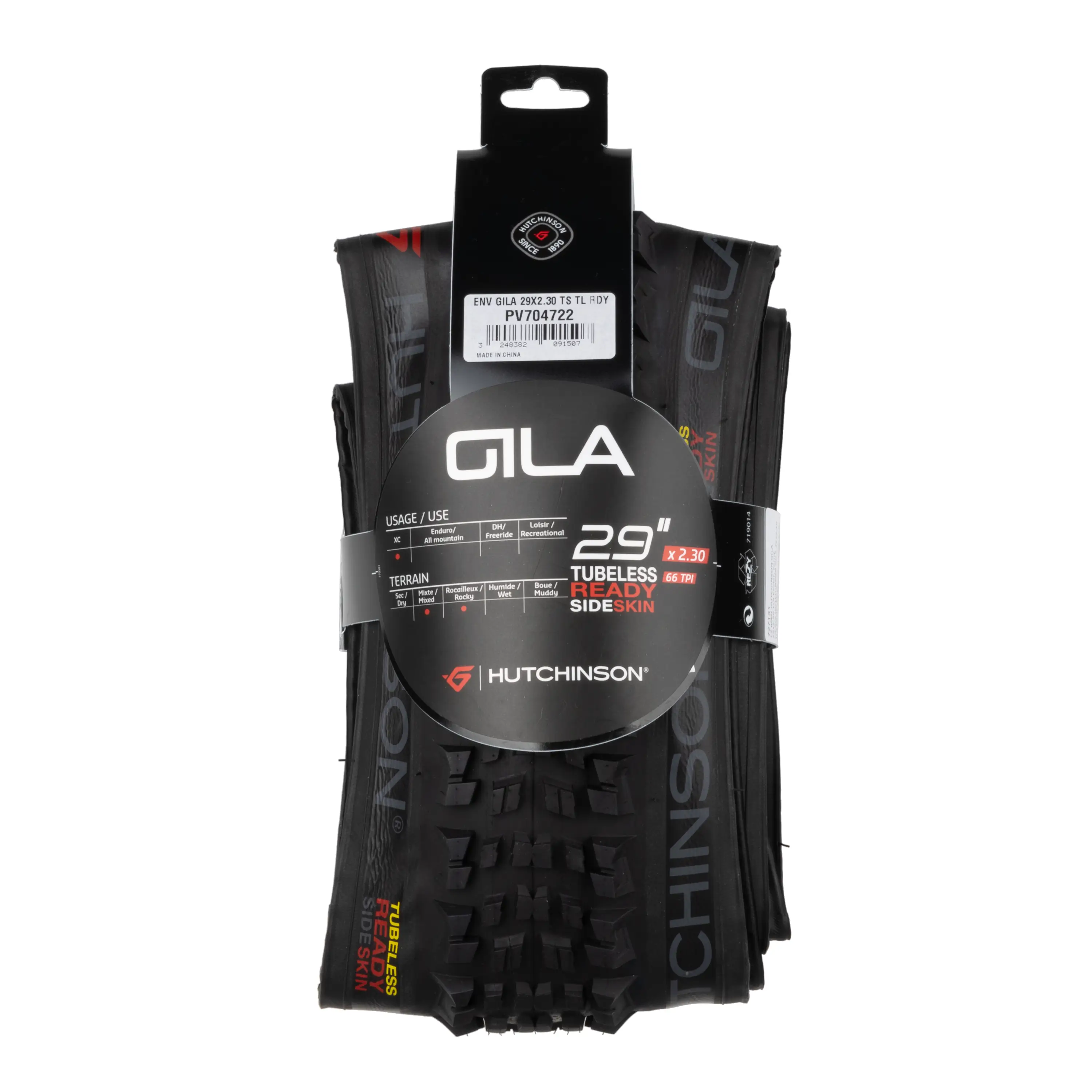 plášť HUTCHINSON GILA TLR 29x2,30 kevlar, černý