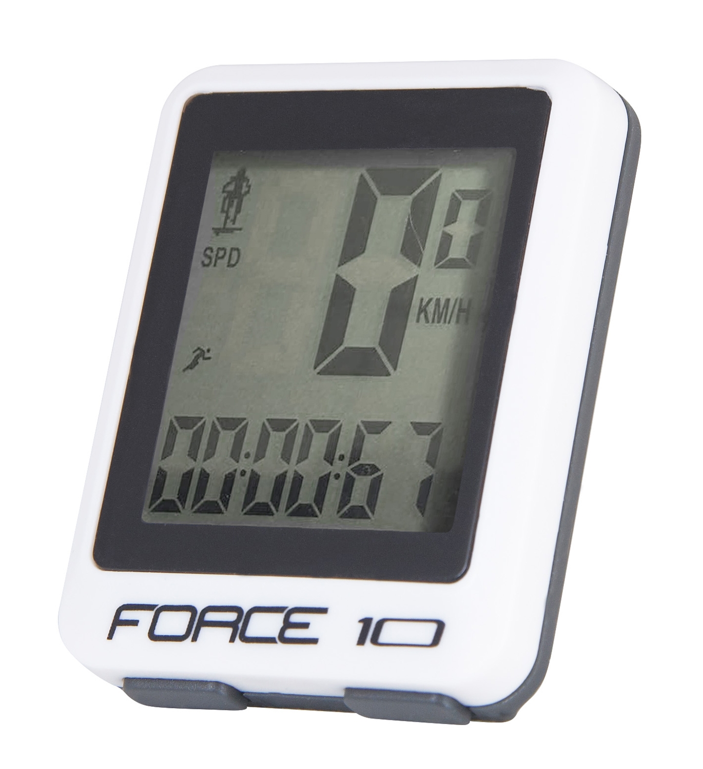 počítač FORCE 10 funkcí drát, bílý
