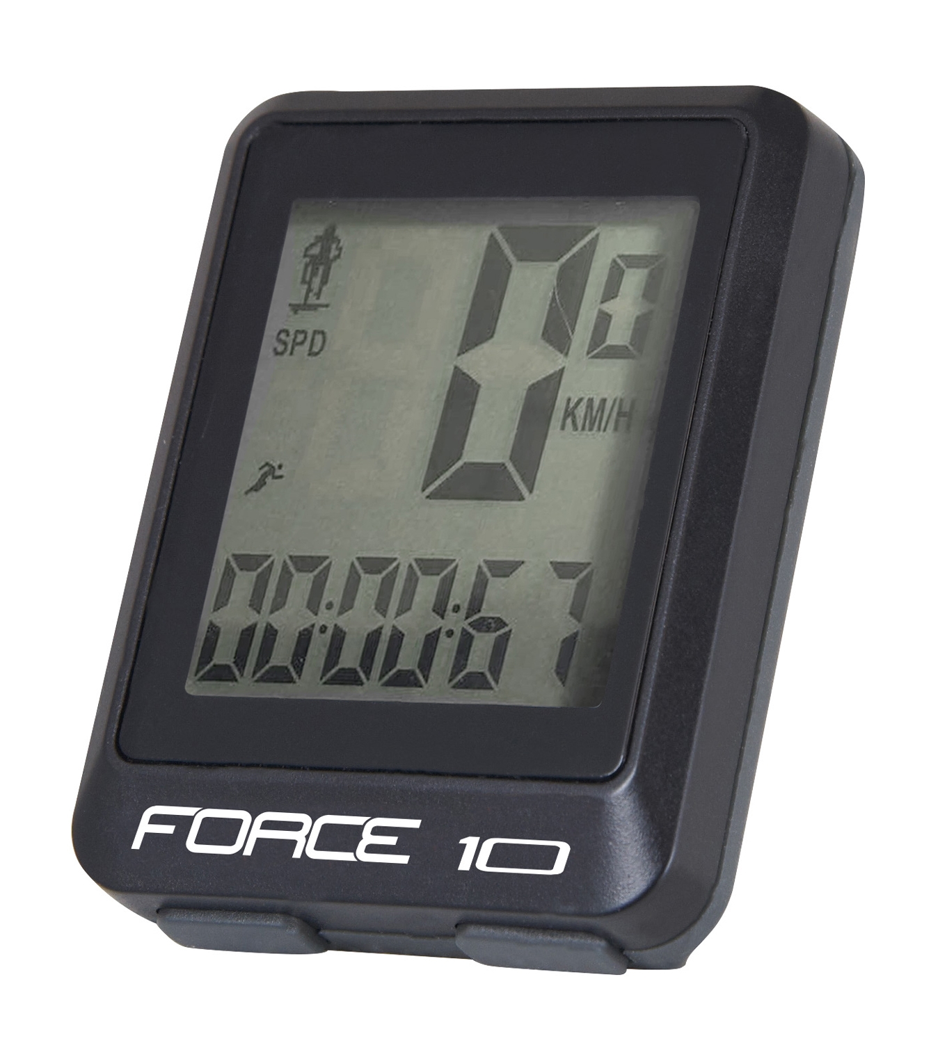 počítač FORCE 10 funkcí, drát, černý