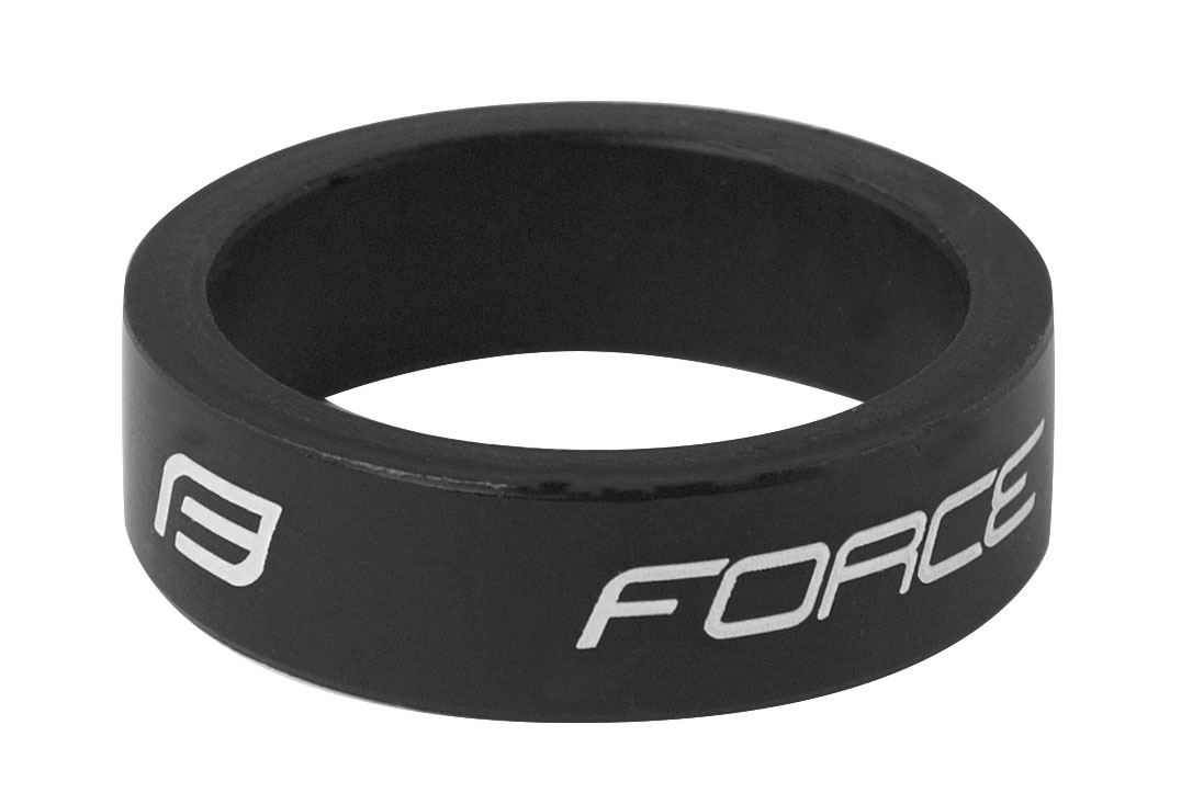 Fotografie podložka FORCE 1 1/8" AHEAD 10 mm Al, černá