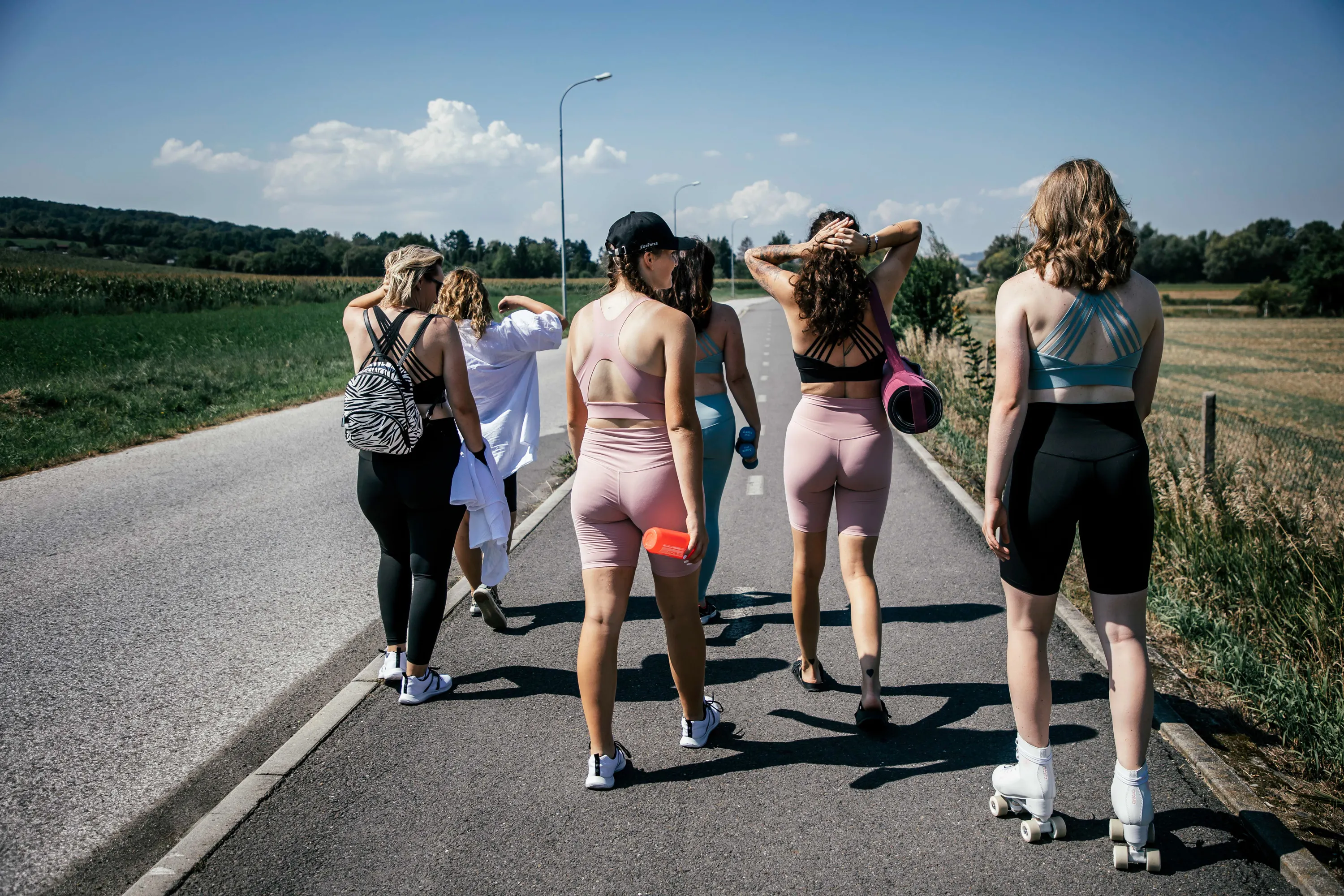podprsenka sportovní FORCE SIMPLE, černá XS