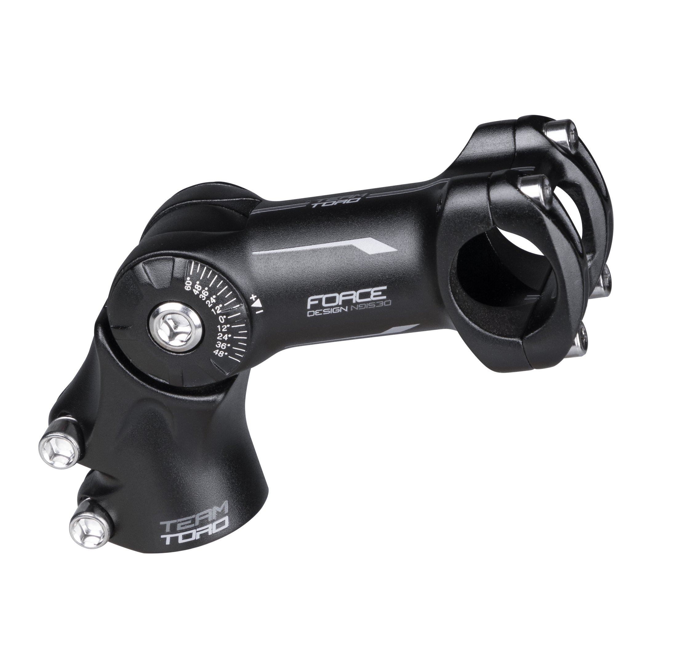 představec FORCE TORO 25,4 / 105mm stavitelný Al,černý