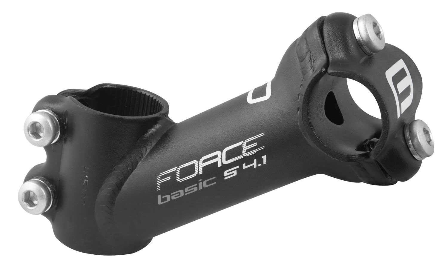 představec FORCE BASIC S4.1 25,4/100mm Fe, černý