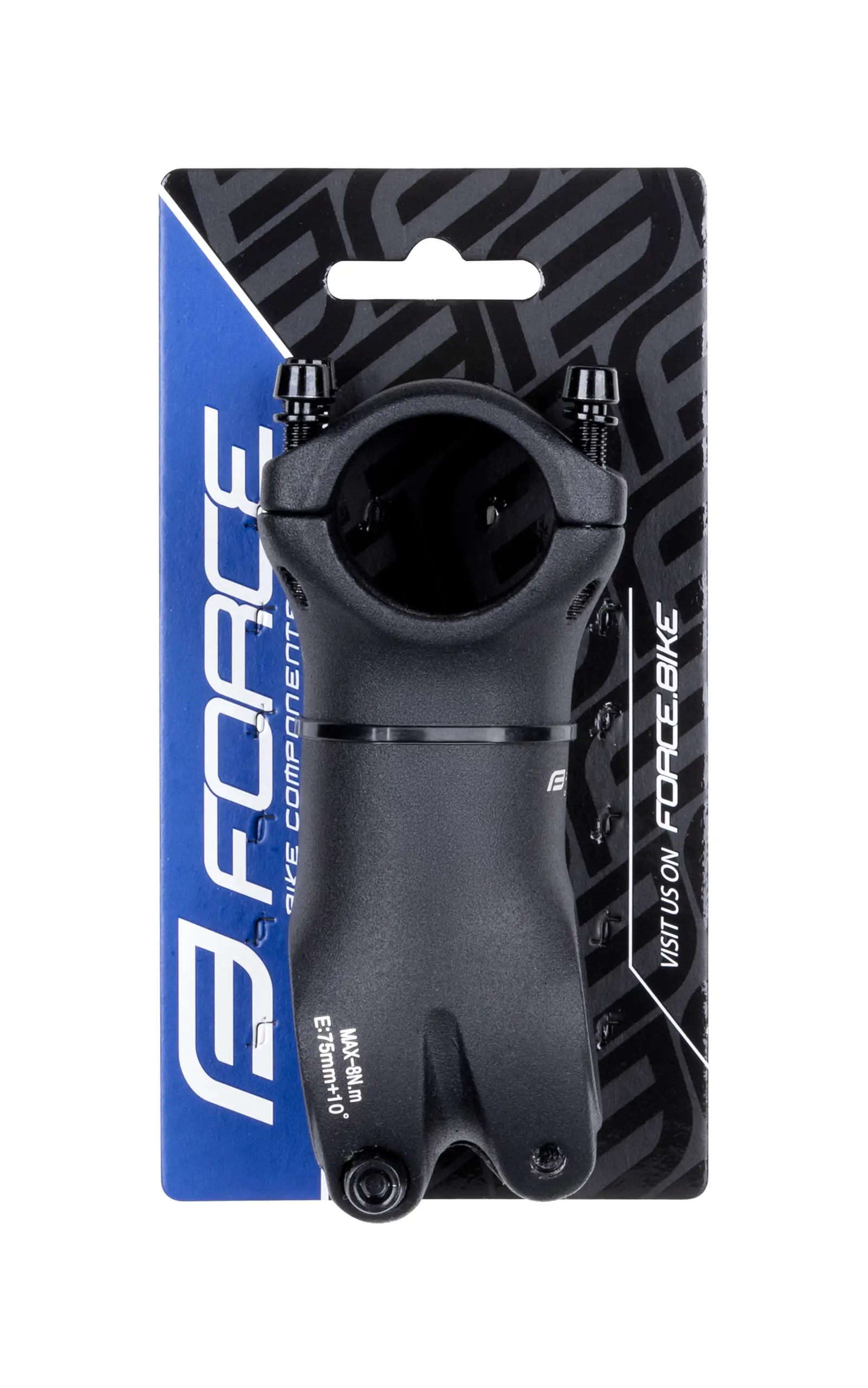 představec FORCE BASIC S4.2  31,8/75mm Al, černý