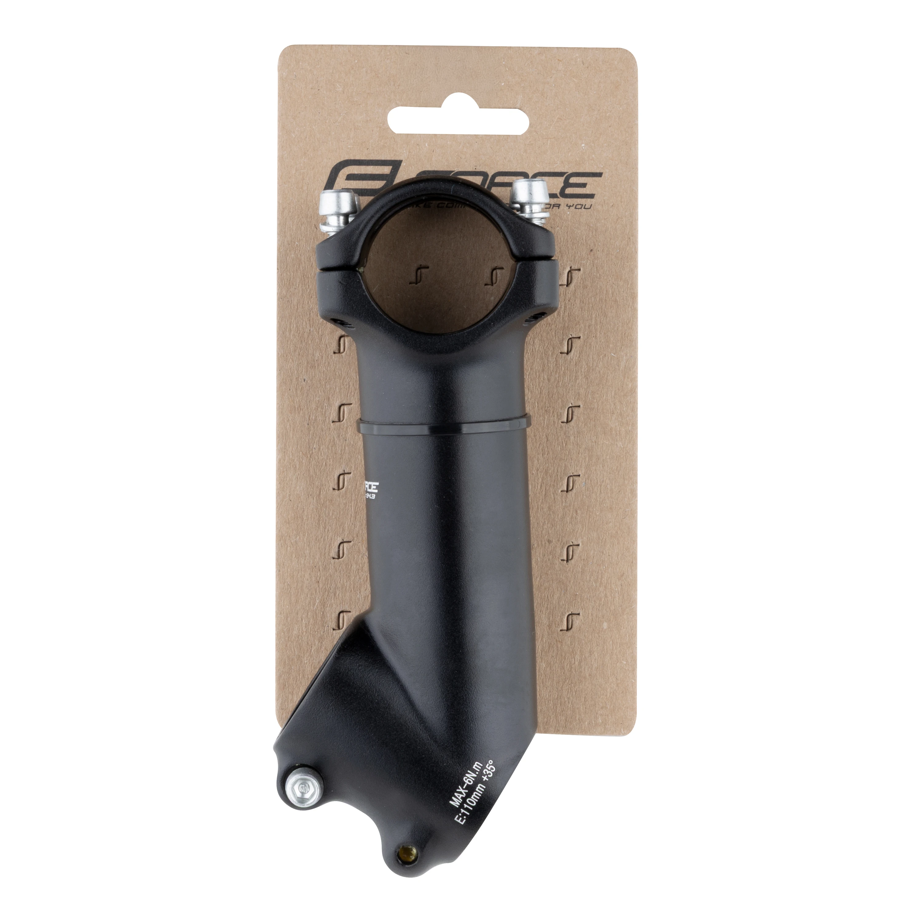 představec FORCE BASIC S4.3  31,8/110mm Al, černý
