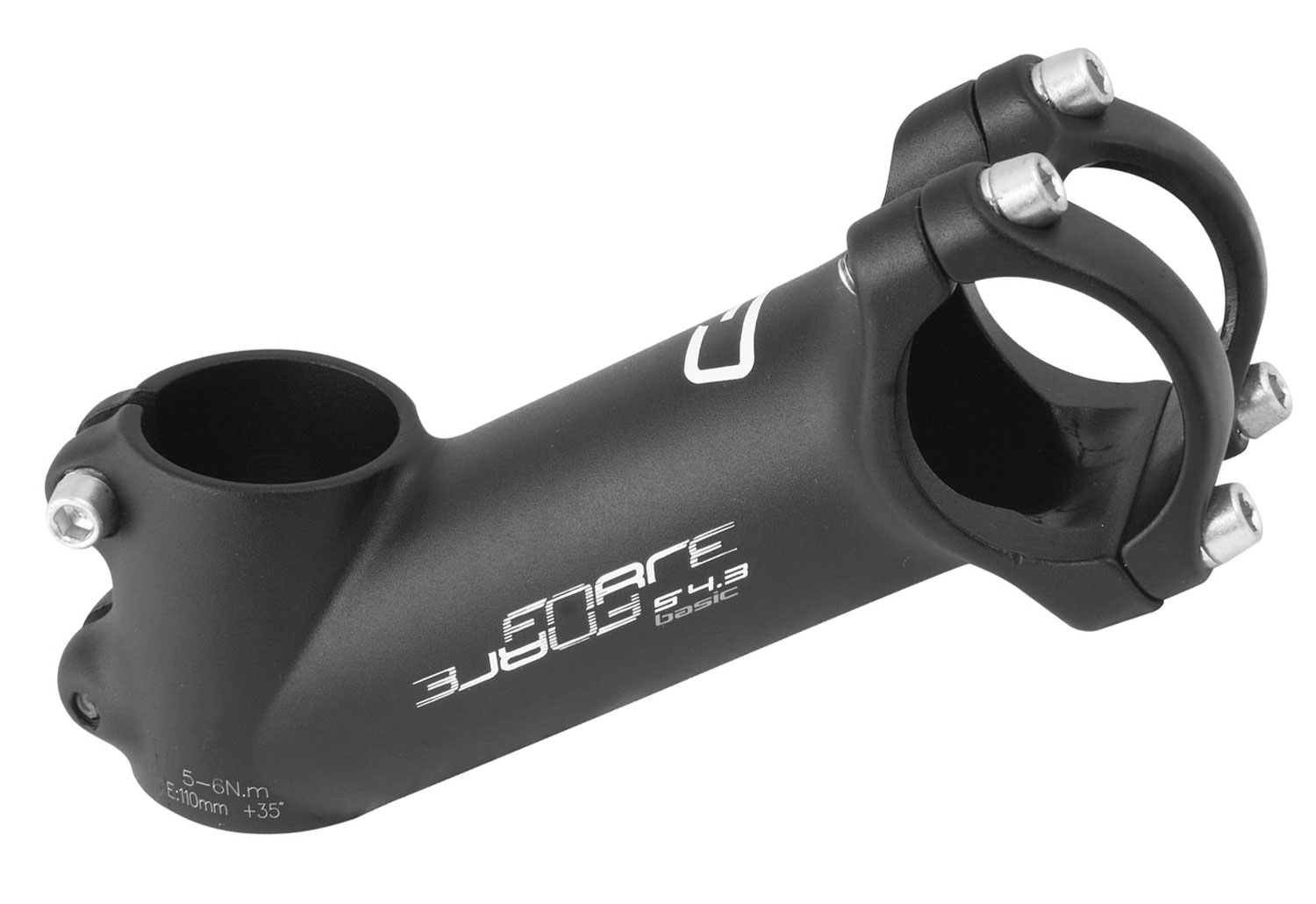 představec FORCE BASIC S4.3 31,8/110mm Al, černý