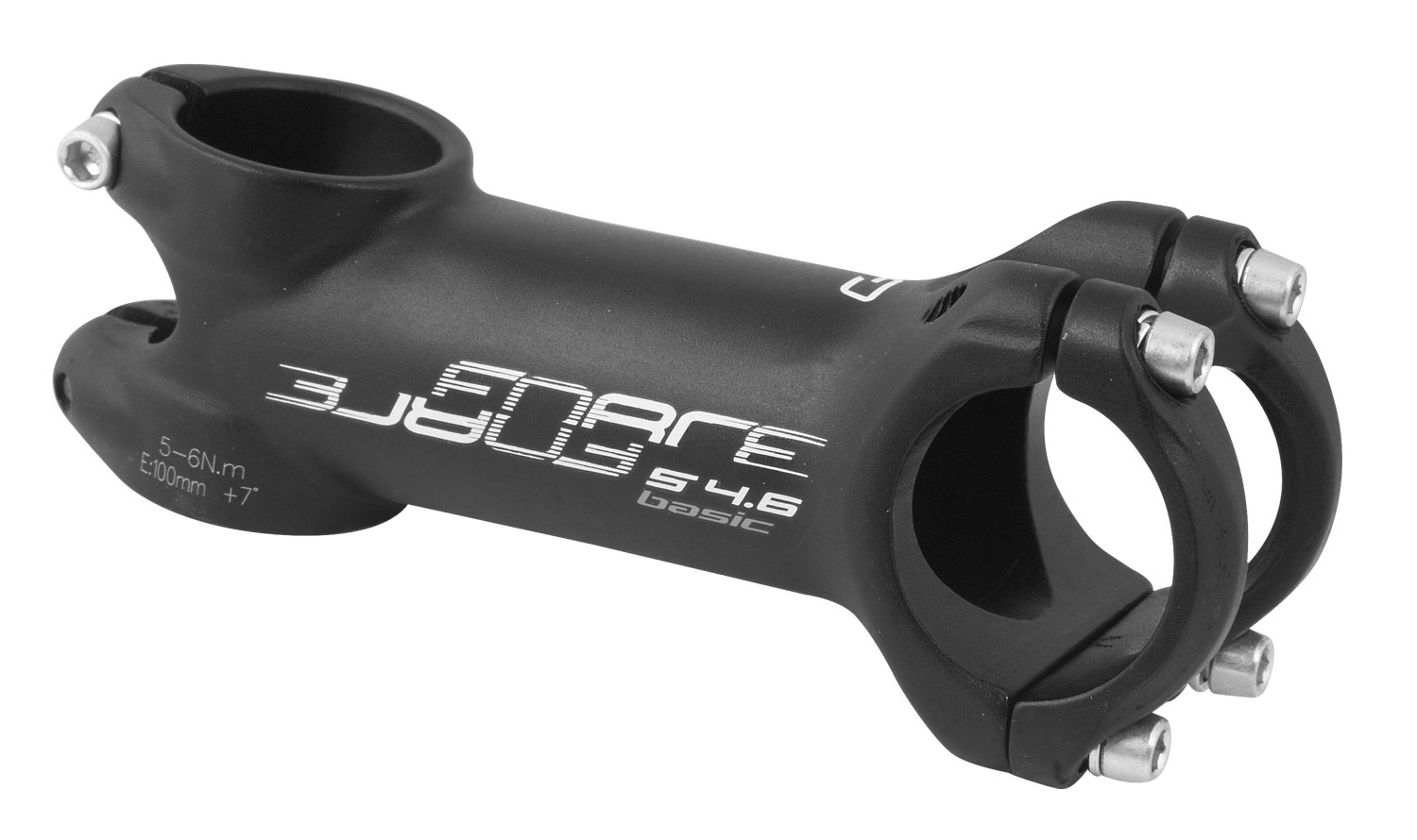 představec FORCE BASIC S4.6 31,8/100mm Al, černý