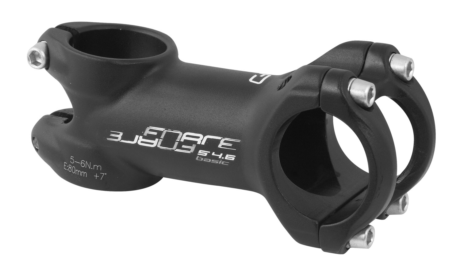 představec FORCE BASIC S4.6 31,8/80mm Al, černý