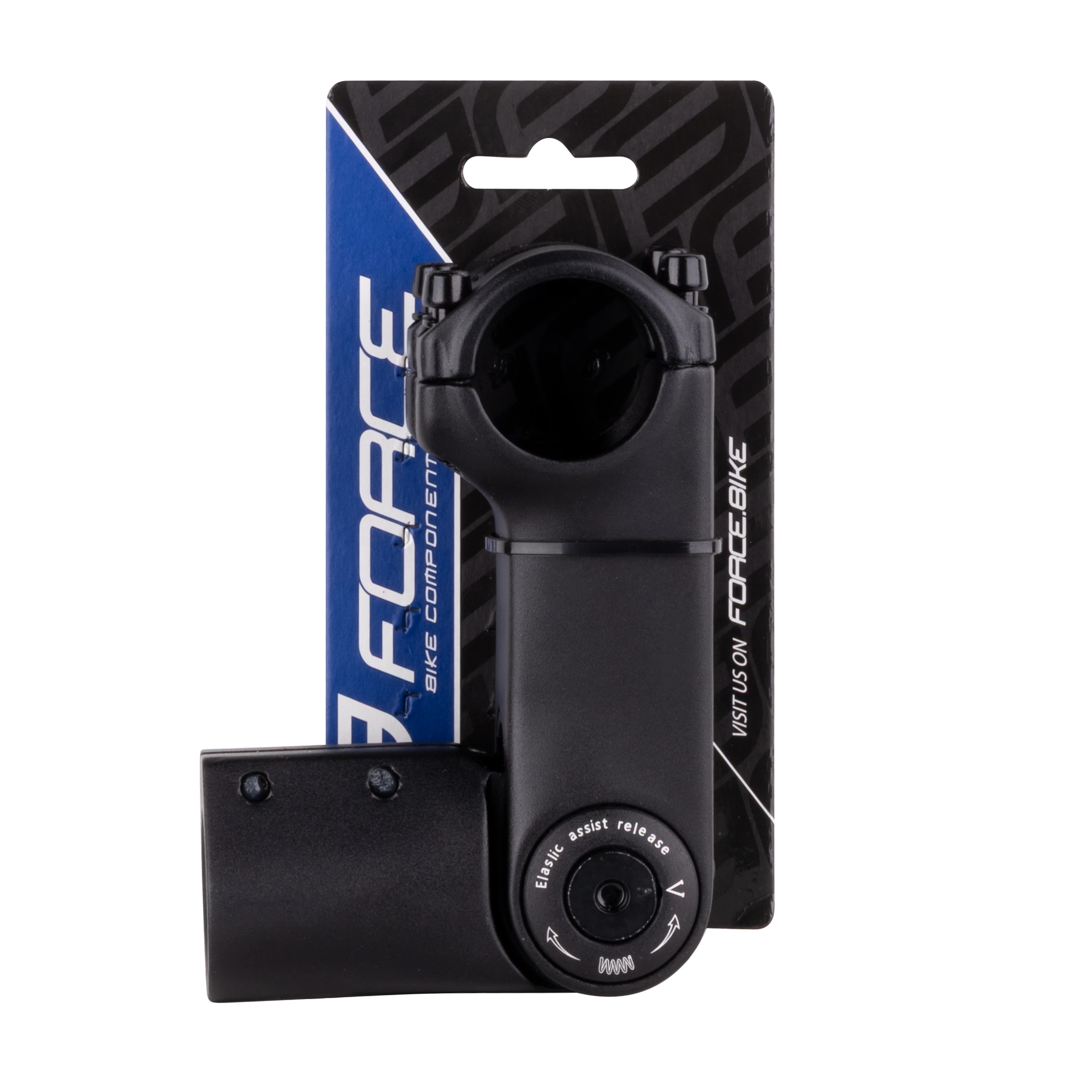 představec FORCE S6.6  31,8/90mm stav. Al, černý