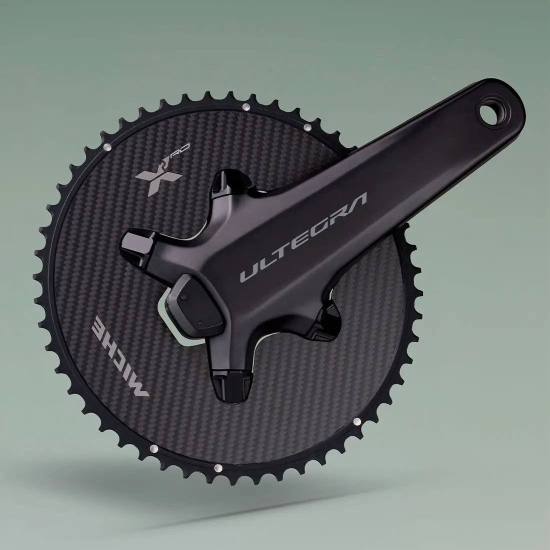 převodník MICHE X2 RD R81, 50z, Al+carbon, SH 12sp