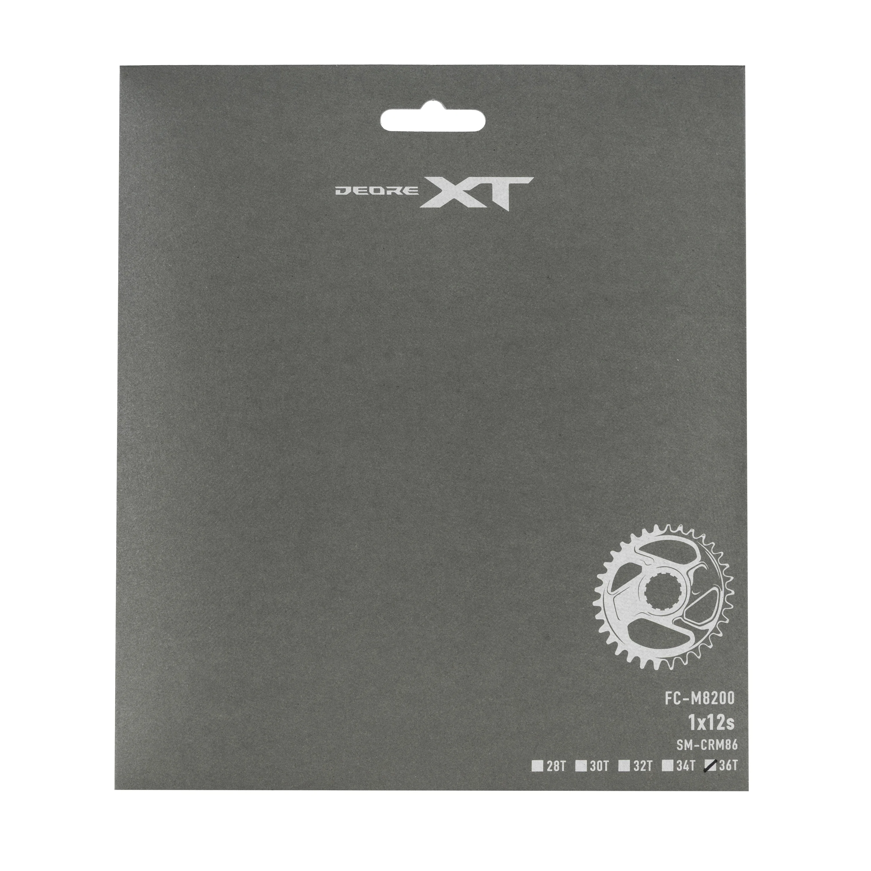 převodník na kliky MTB XT FCM8200 12k 36 zubů