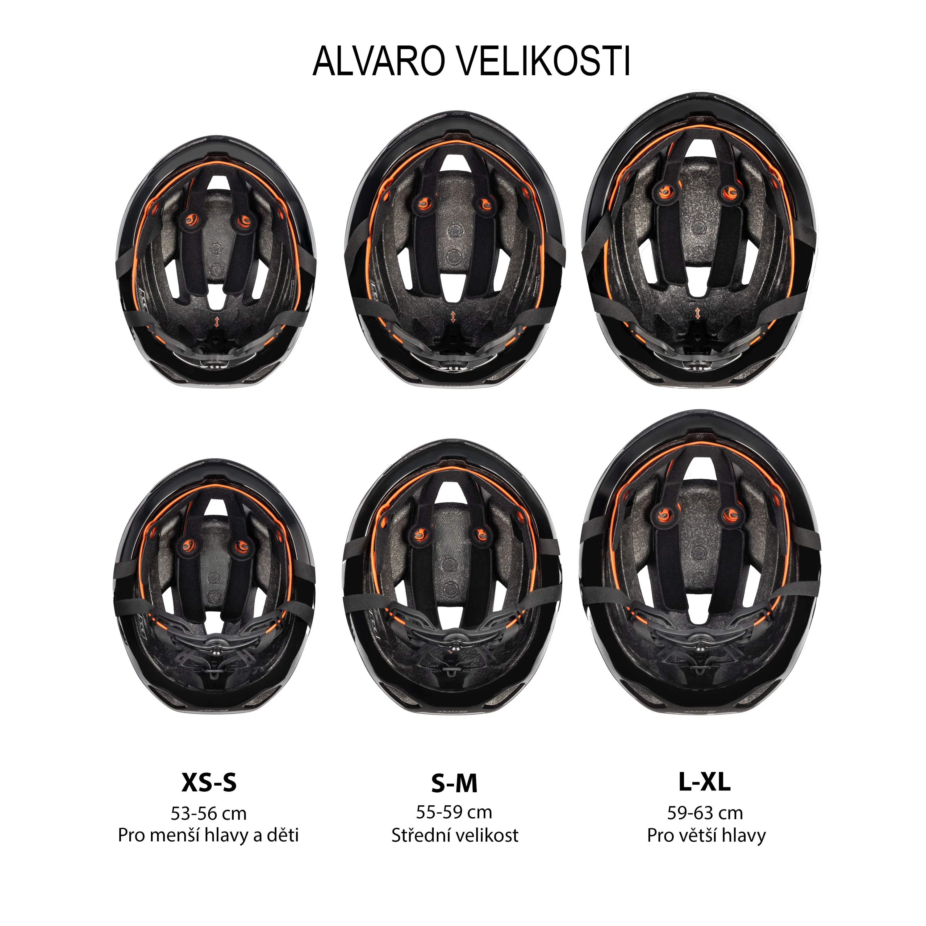 přilba FORCE ALVARO, bílá XS - S