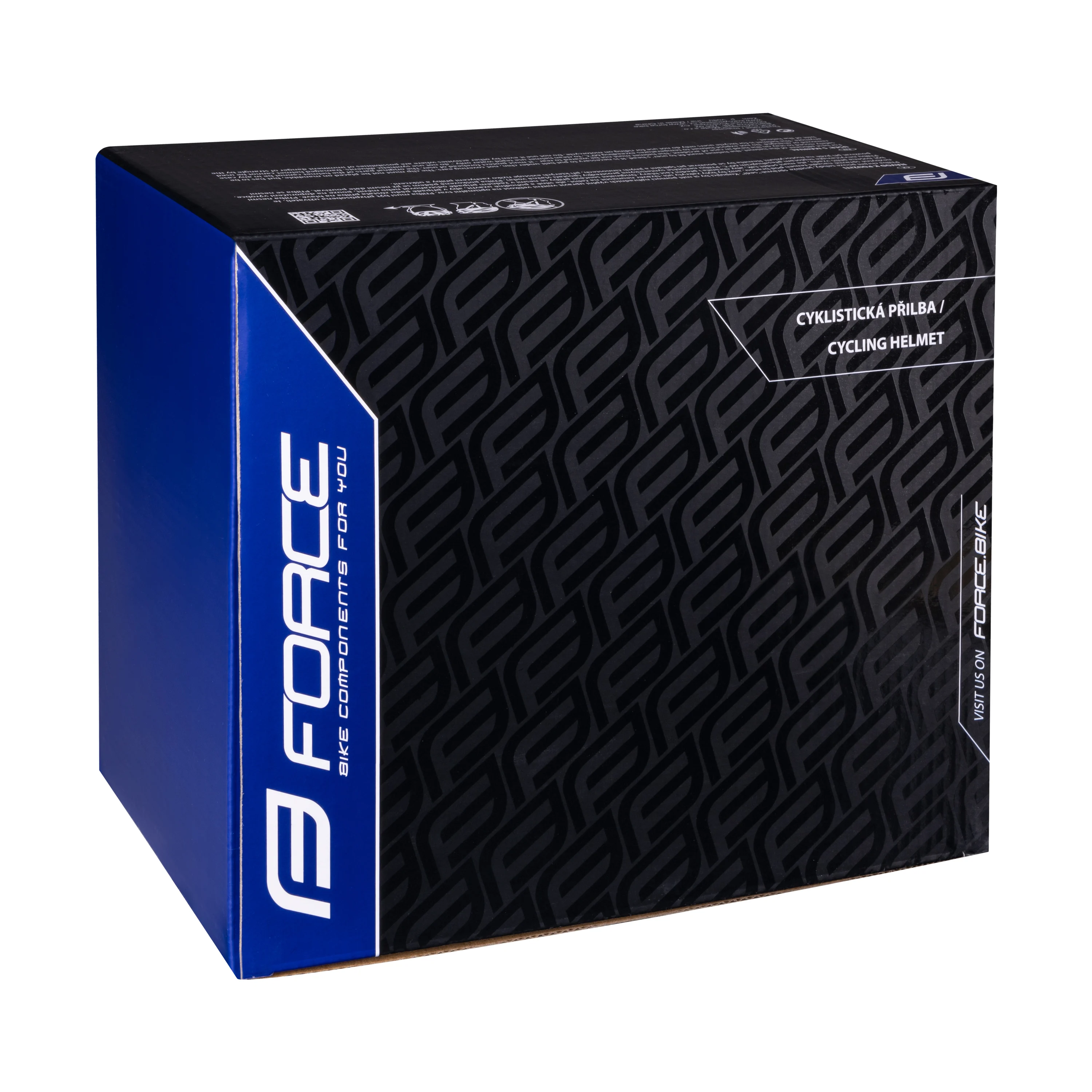 přilba FORCE BMX, černá matná L - XL