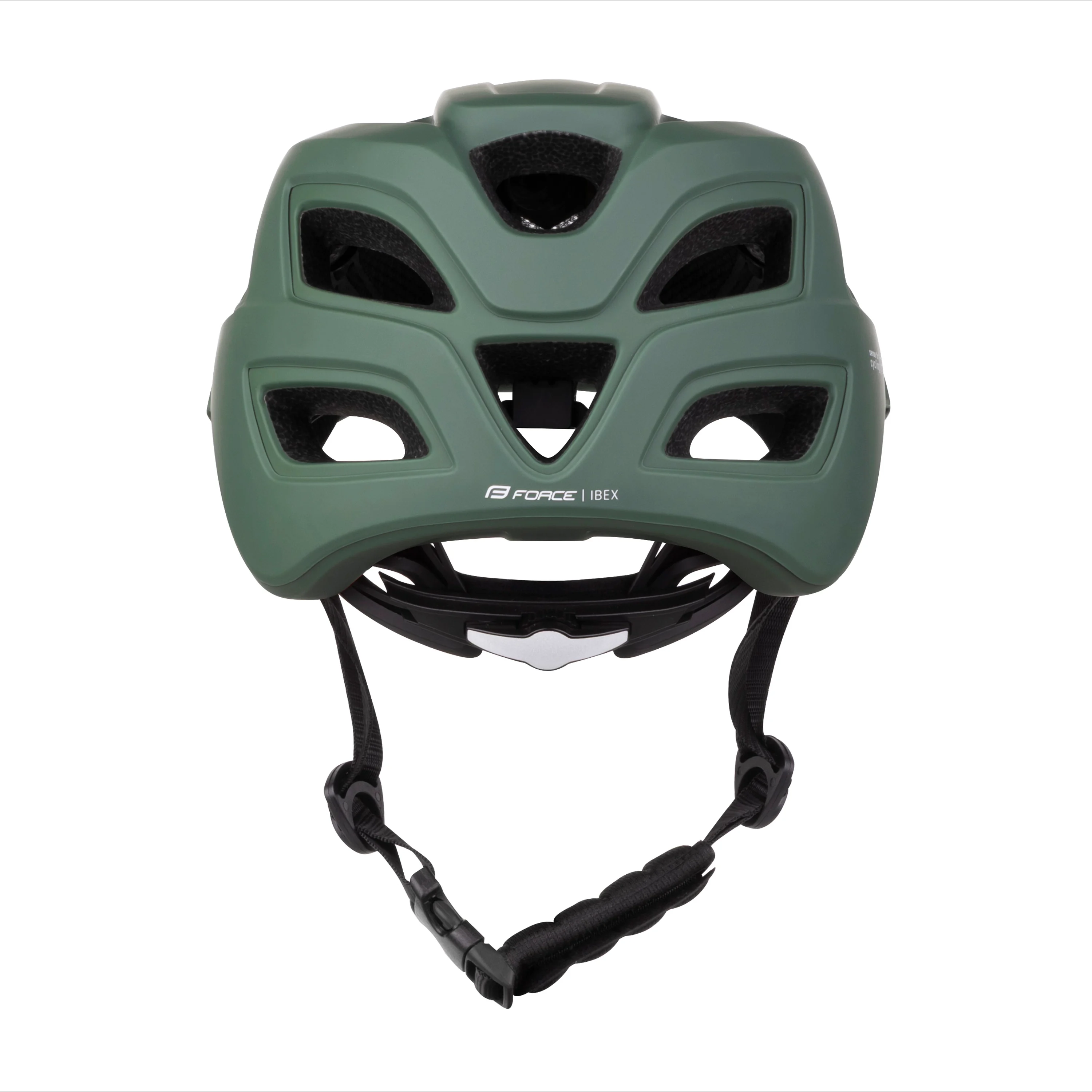 přilba FORCE IBEX MTB, zelená, matná L-XL