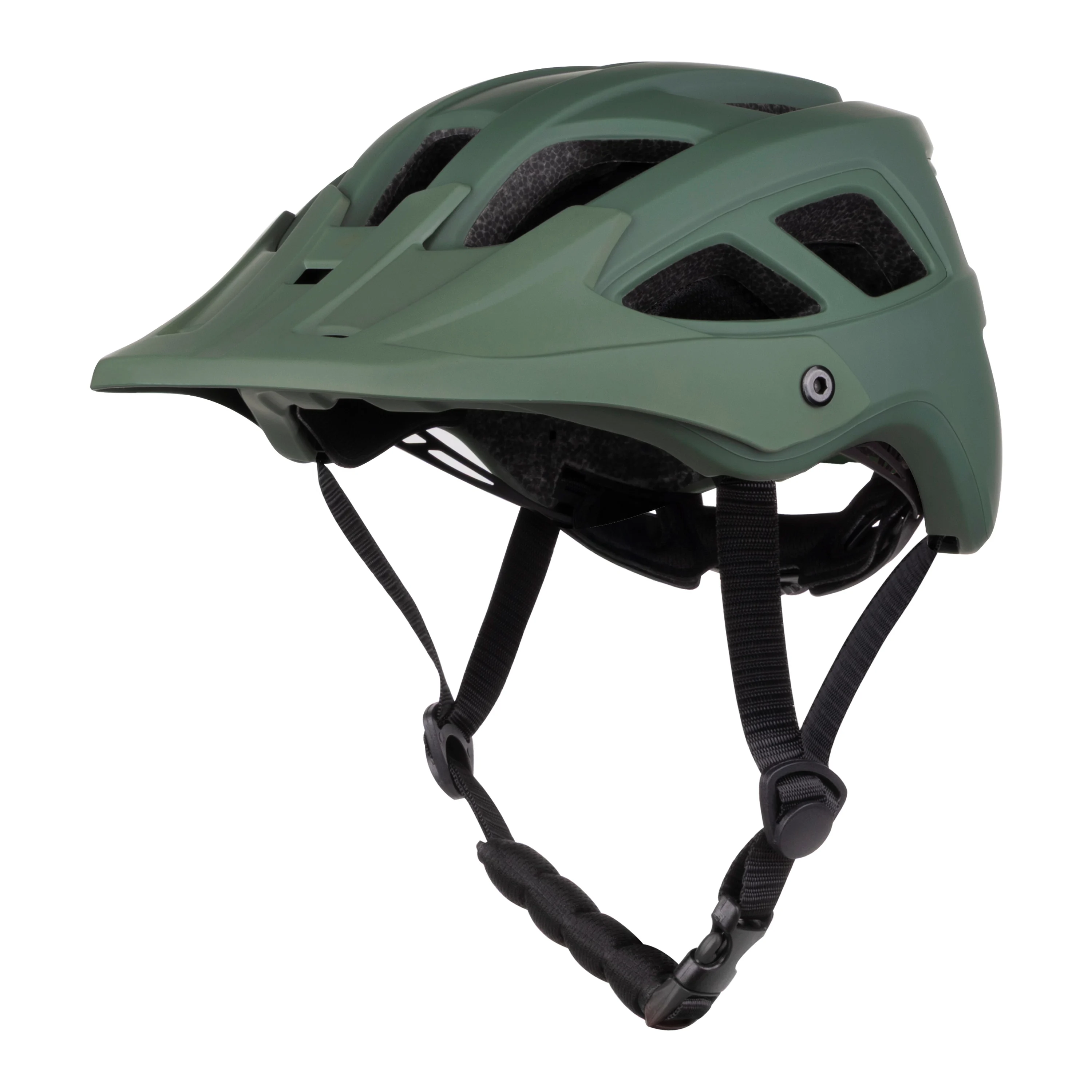 přilba FORCE IBEX MTB, zelená, matná L-XL