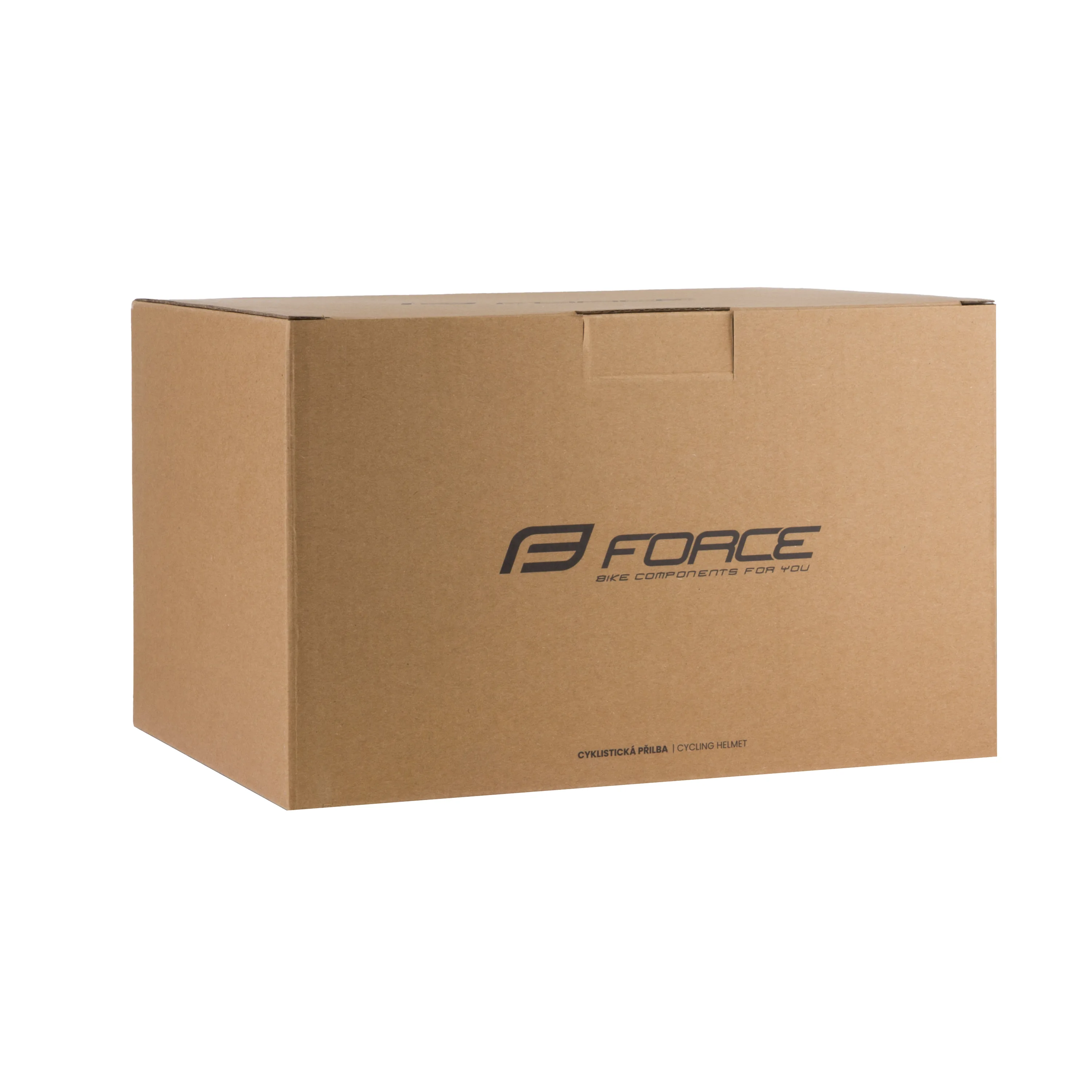 přilba FORCE ZEBU s blikačkou, limeta XS-S