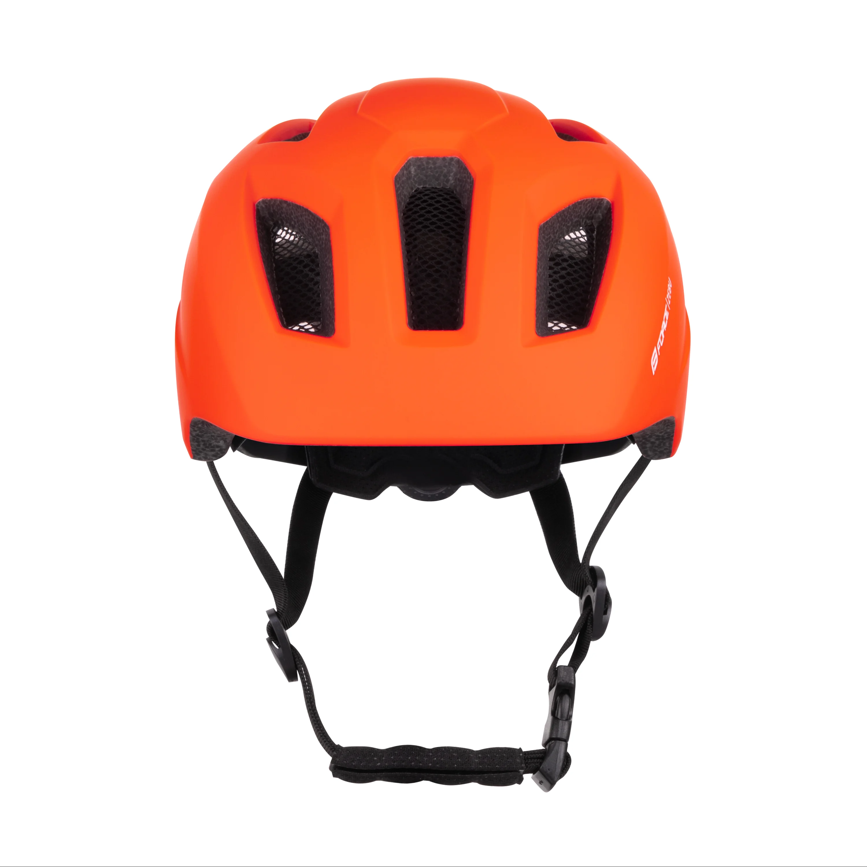 přilba FORCE ZEBU s blikačkou, oranžová
