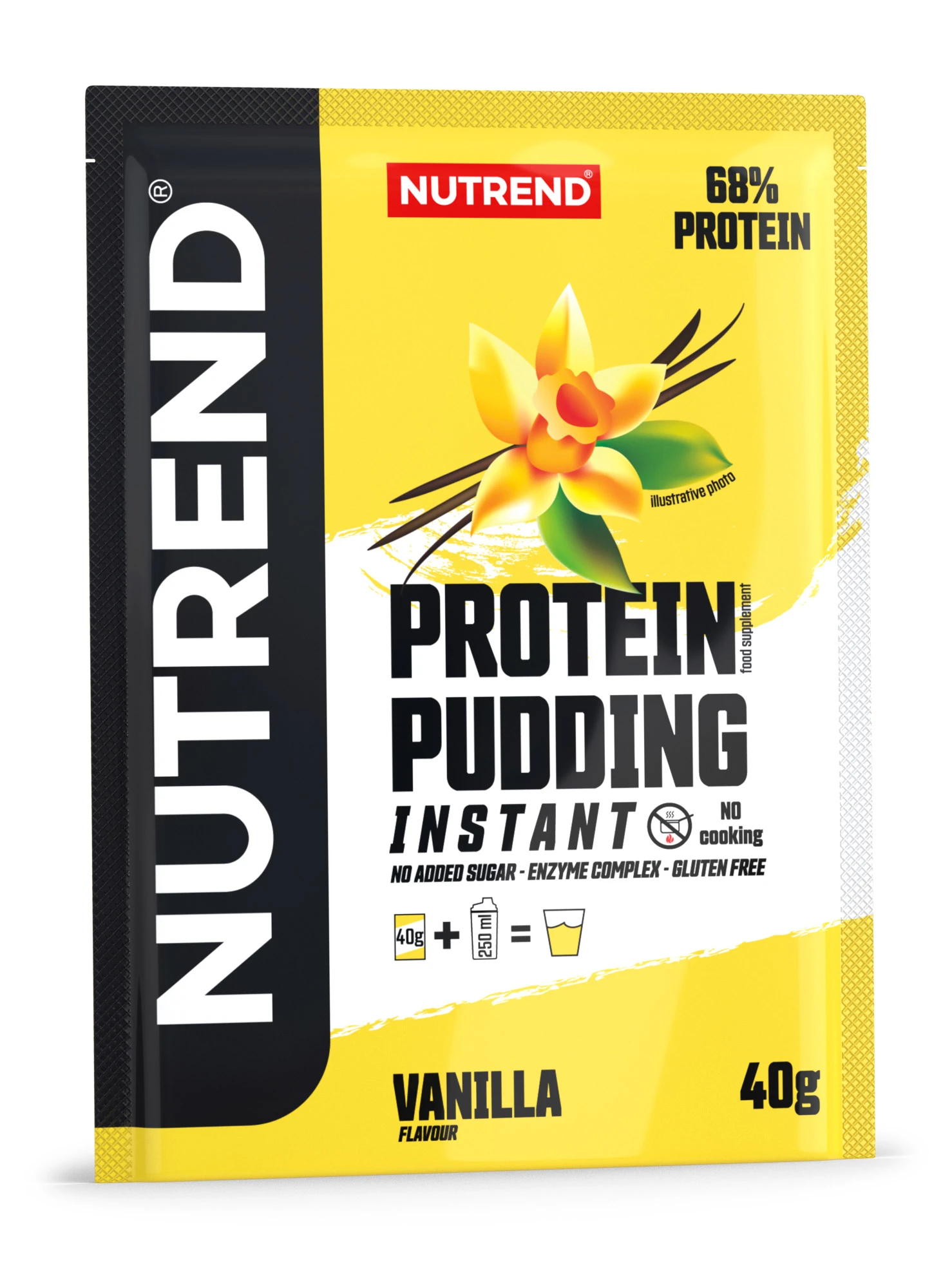 Protein Pudding, 5x 40 g vanilka