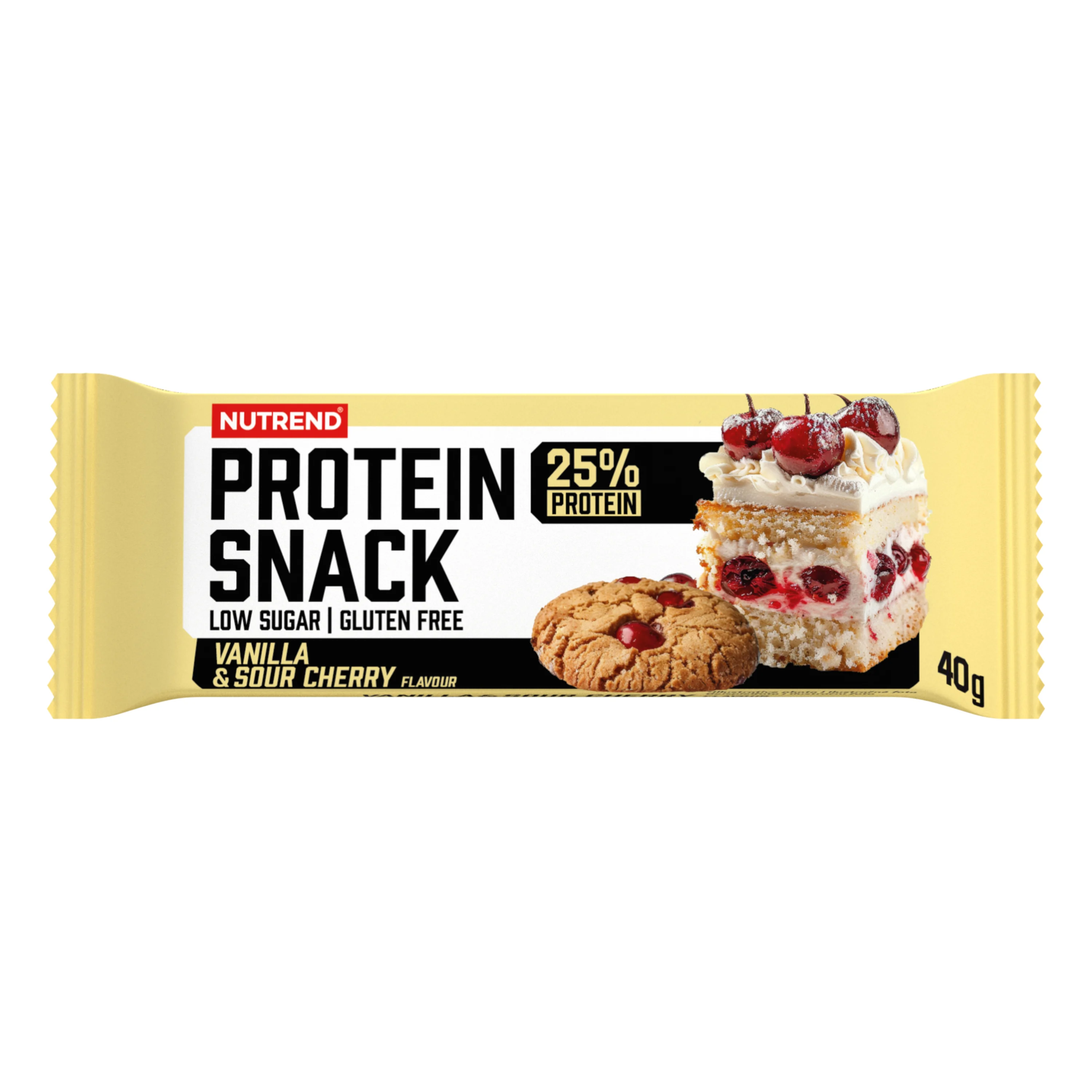 Protein Snack, tyčinka, 40 g vanilka a višeň