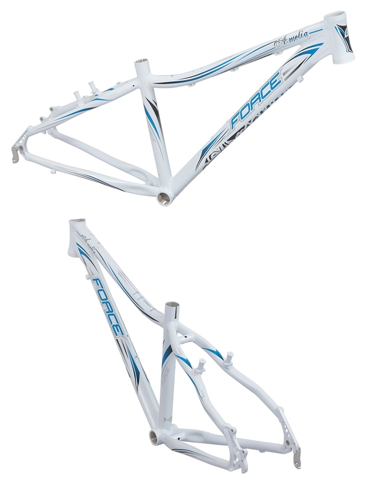 rám FORCE AMELIA MTB 26" dámský V-brake,bílý M/17,5''