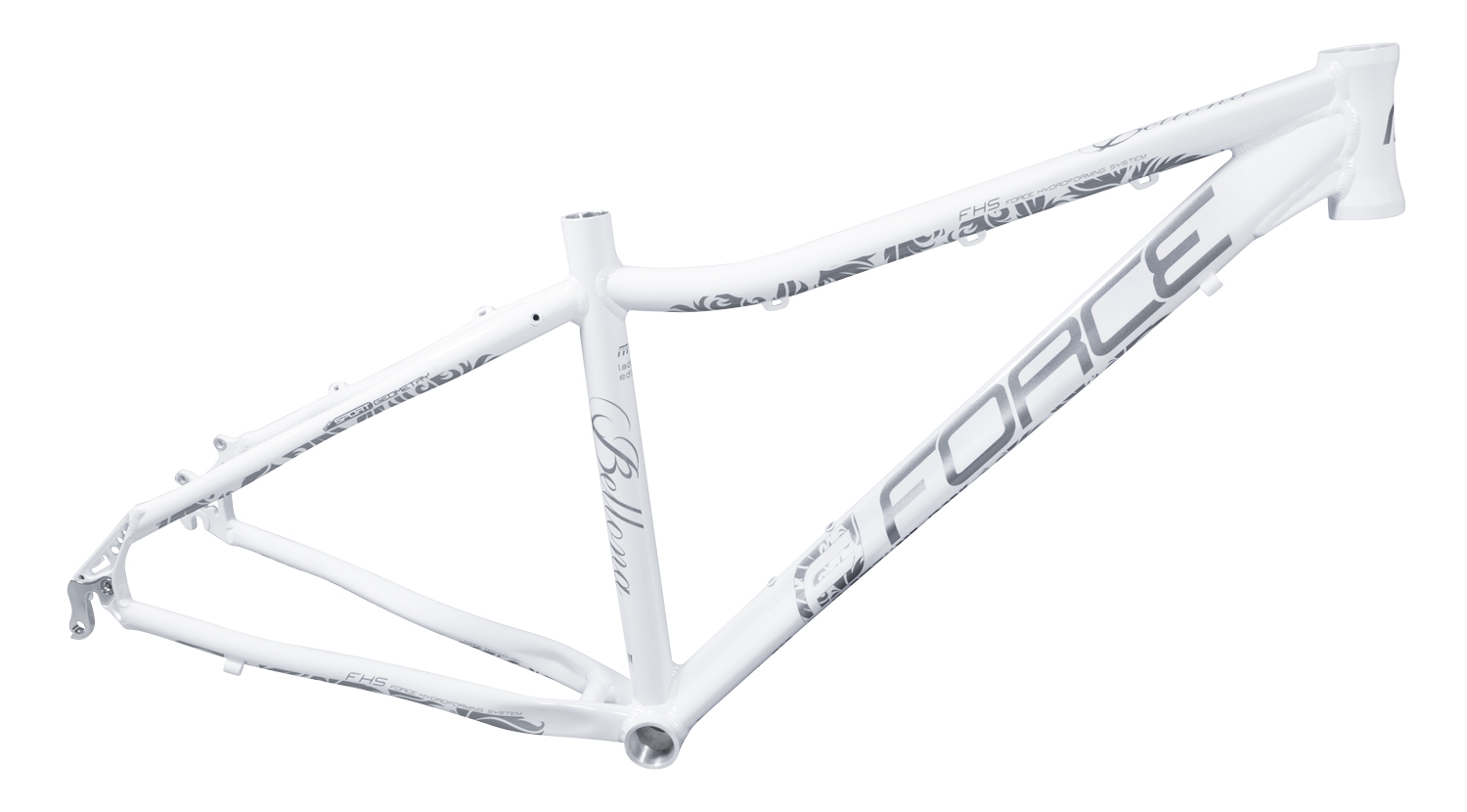 rám FORCE BELLONA MTB 27,5" dámský bílý M/18''