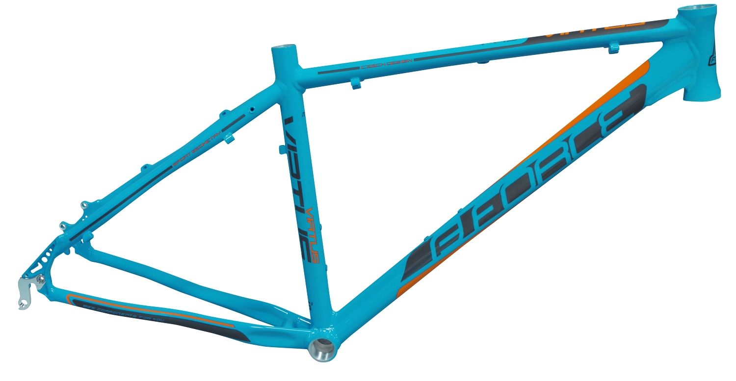 rám FORCE VIRTUS MTB 26" modro-oranžový M/17,5''
