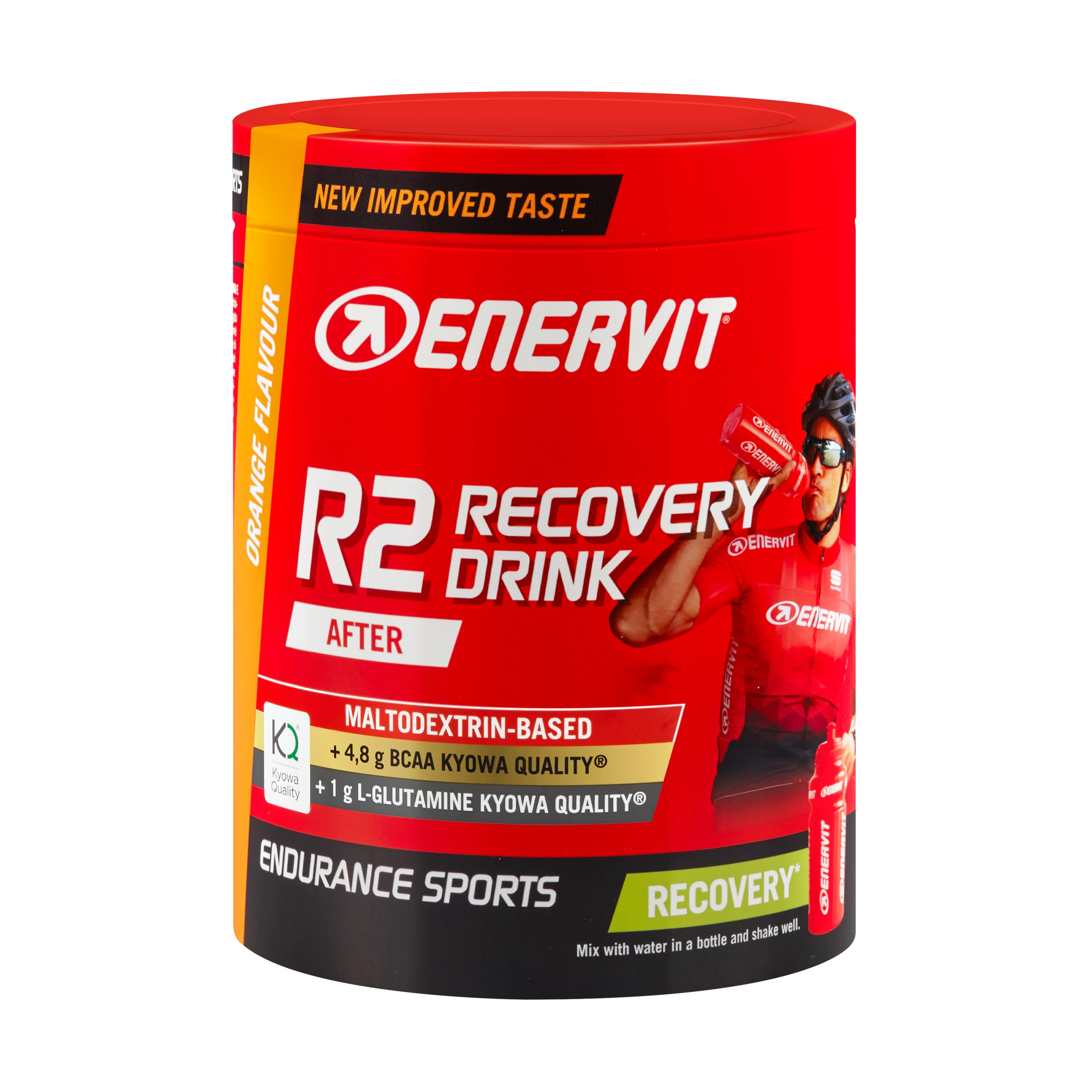 ENERVIT Recovery Drink, dóza, 400 g pomeranč