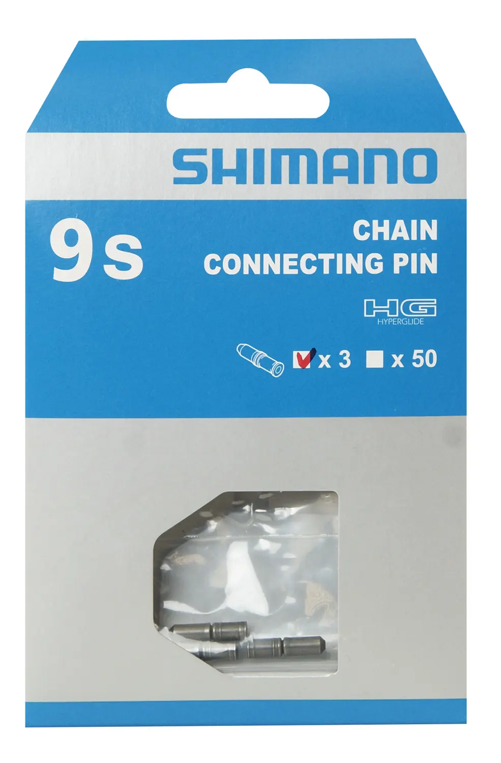 řetěz-nýt SHIMANO DA 9k , balení po 3 ks nýtů