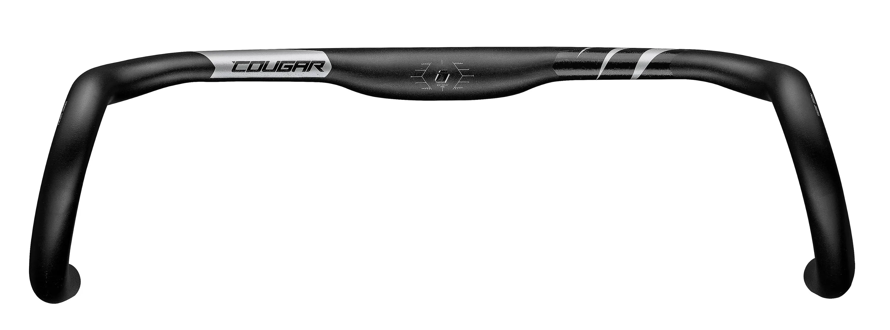 řídítka CONTROLTECH COUGAR FL16 31,8/420 mm,Al,črn