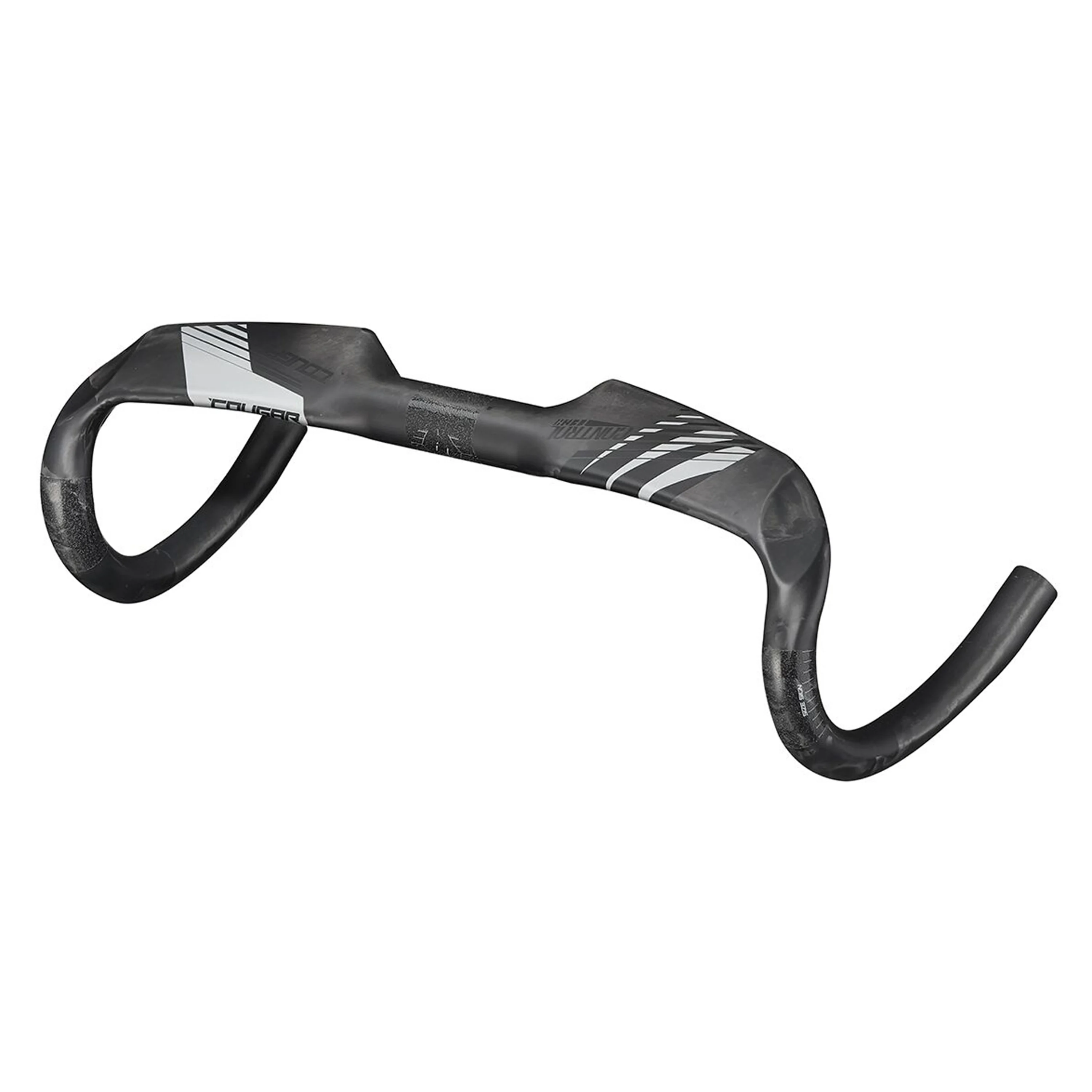 řídítka CONTROLTECH COUGAR FL4 31,8/440mm,karb,čer