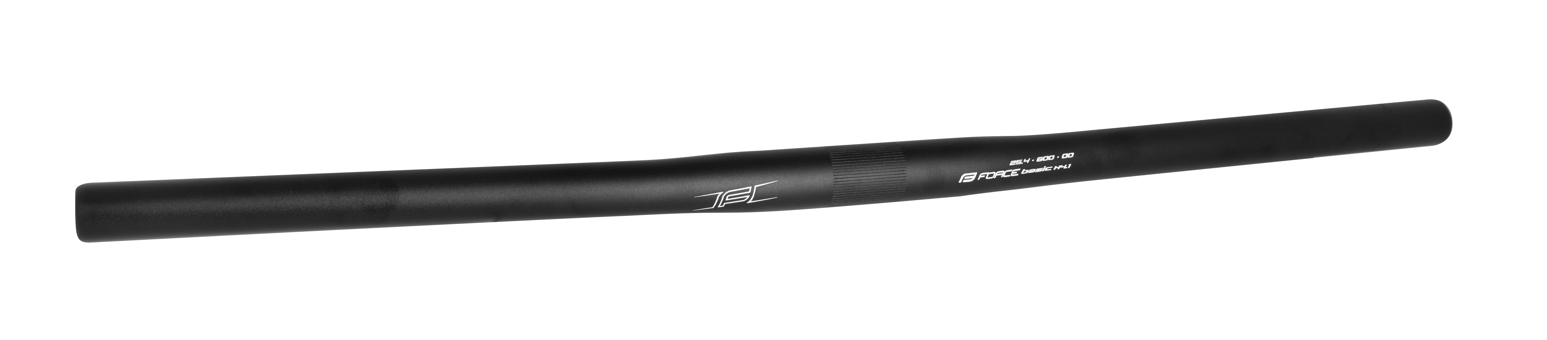 řídítka FORCE BASIC H4.1 rovné 25,4/600mm Al,černé mat