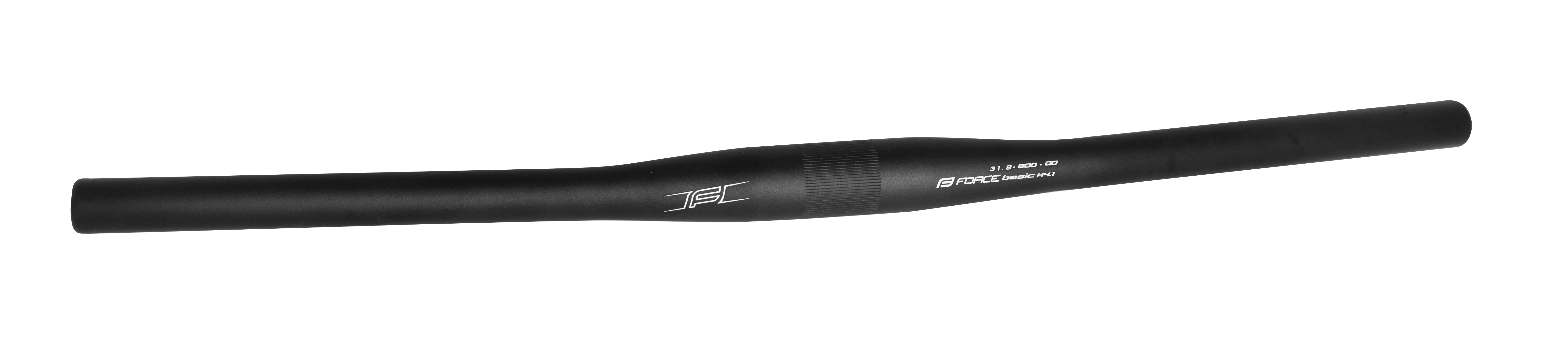 řídítka FORCE BASIC H4.1 rovné 31,8/600mm Al,černé mat