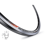 rim MACH1 ROAD RUNNER 622x15 36H,black