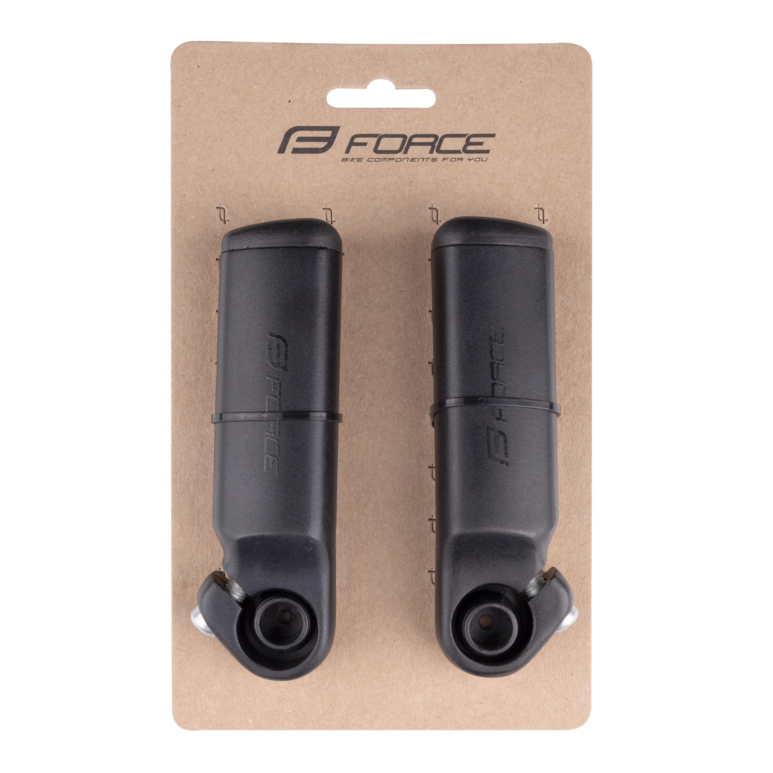 rohy FORCE B4.4  11 cm Al, černé matné