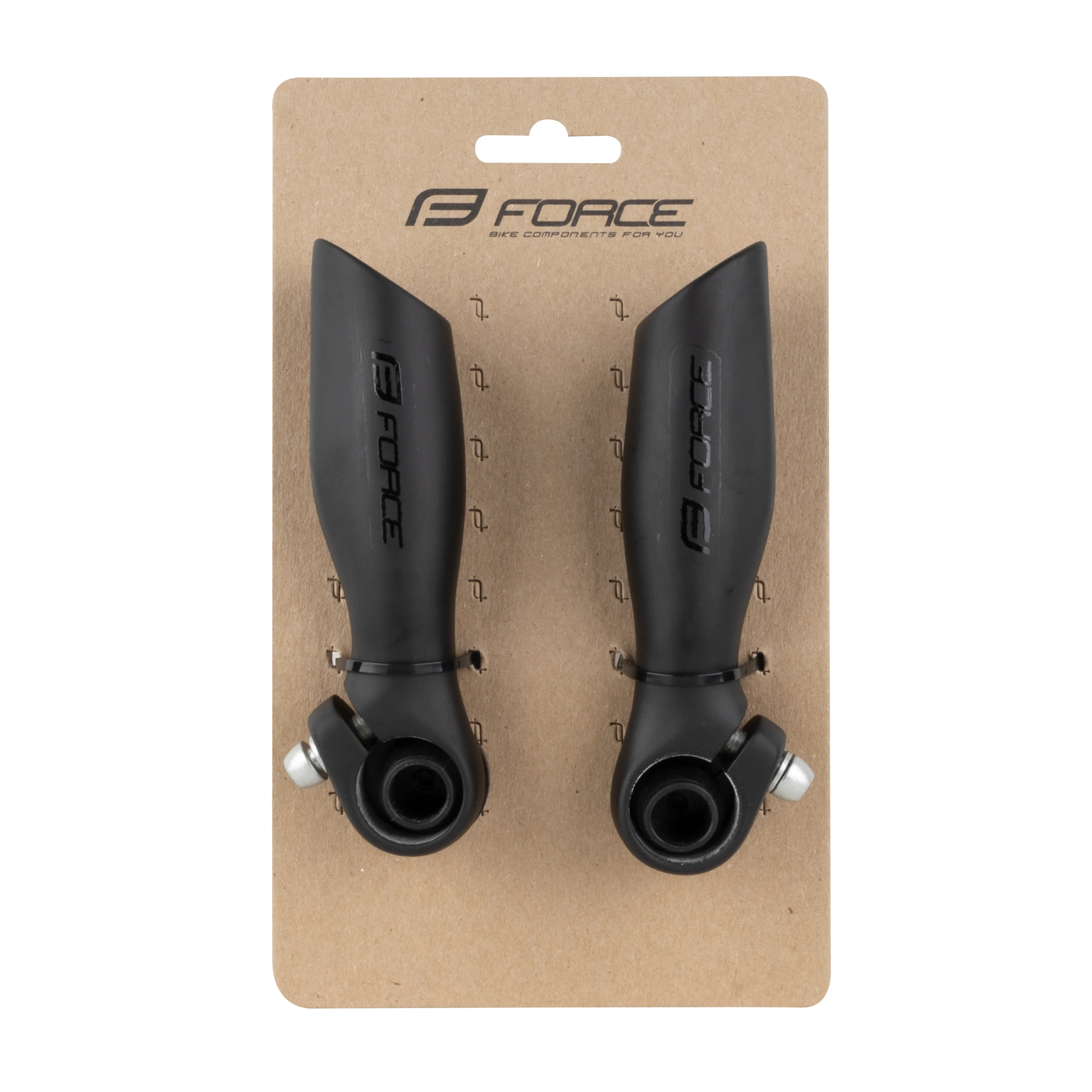 rohy FORCE B4.6  11,5 cm Al, černé matné