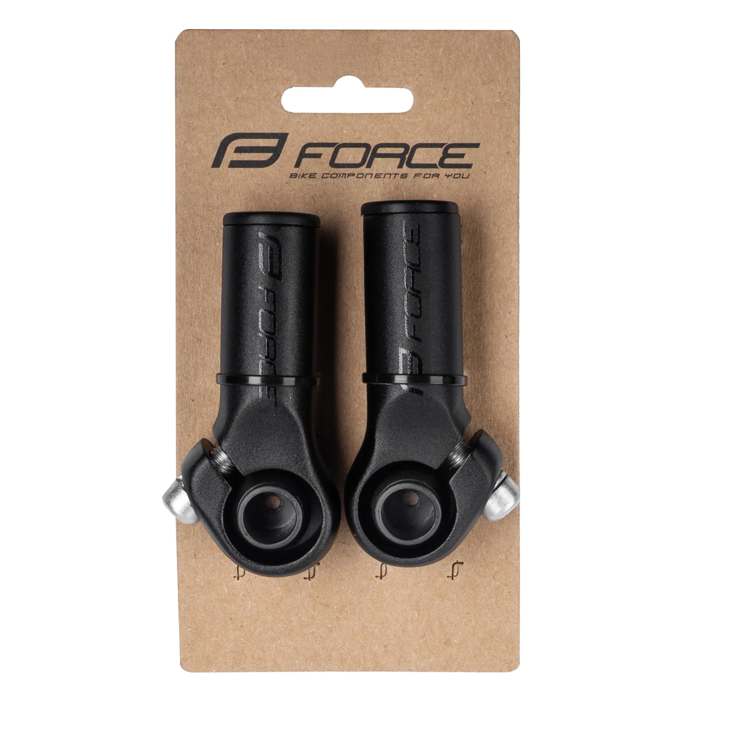 rohy FORCE TOR 7 cm Al, černé matné