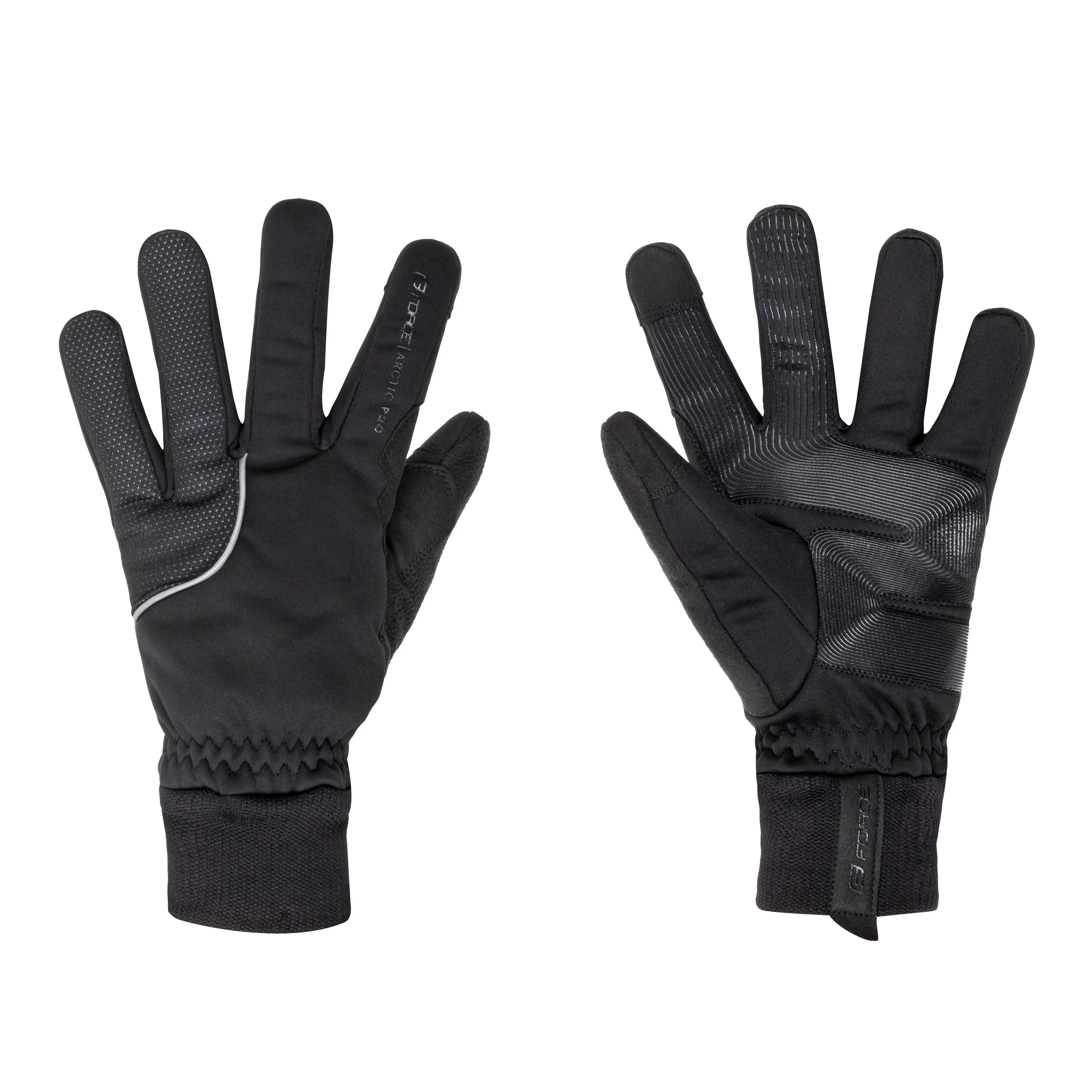 rukavice FORCE ARCTIC PRO, černé S
