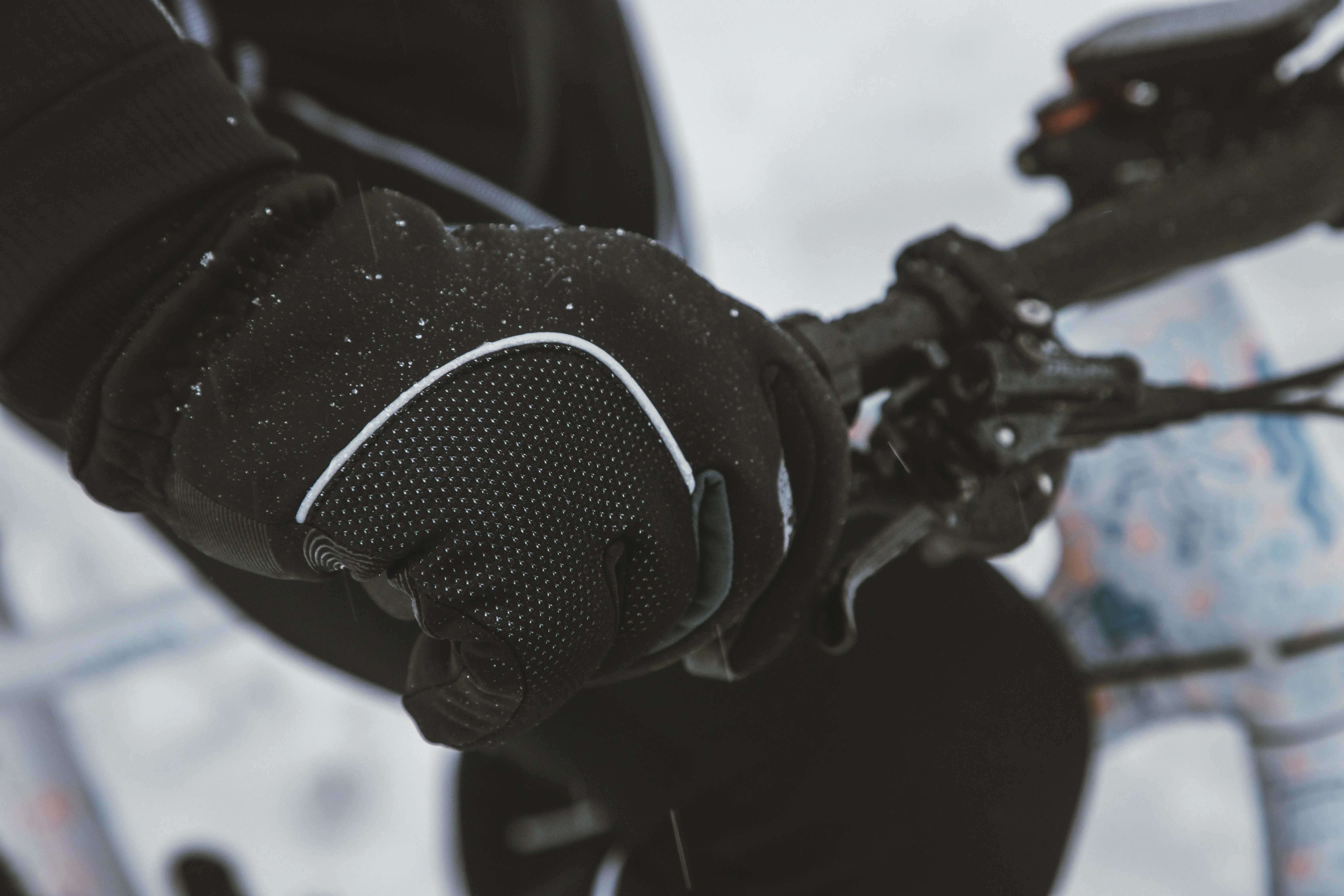 rukavice FORCE ARCTIC PRO, černé XL