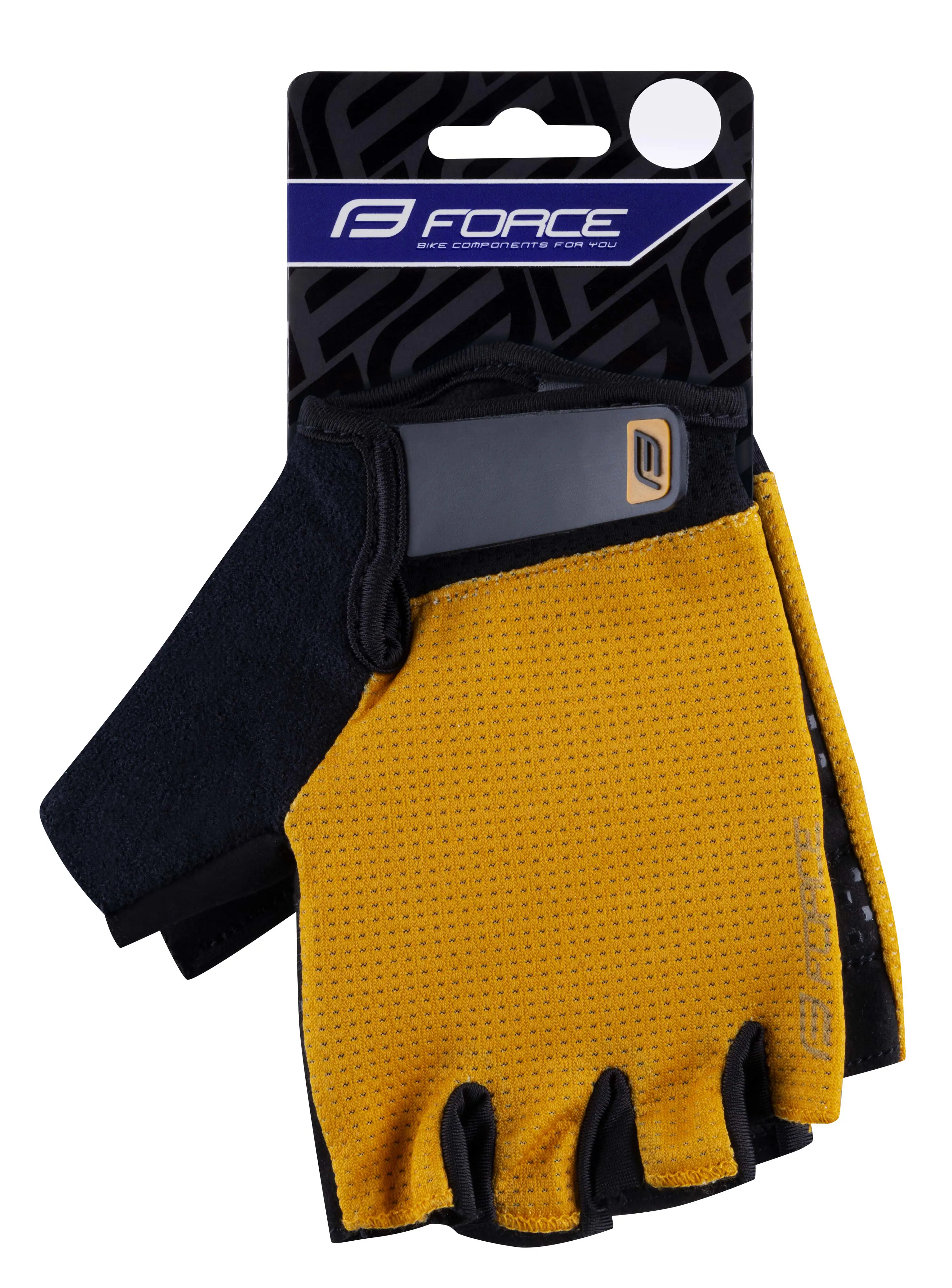 rukavice FORCE LOOSE, žluté