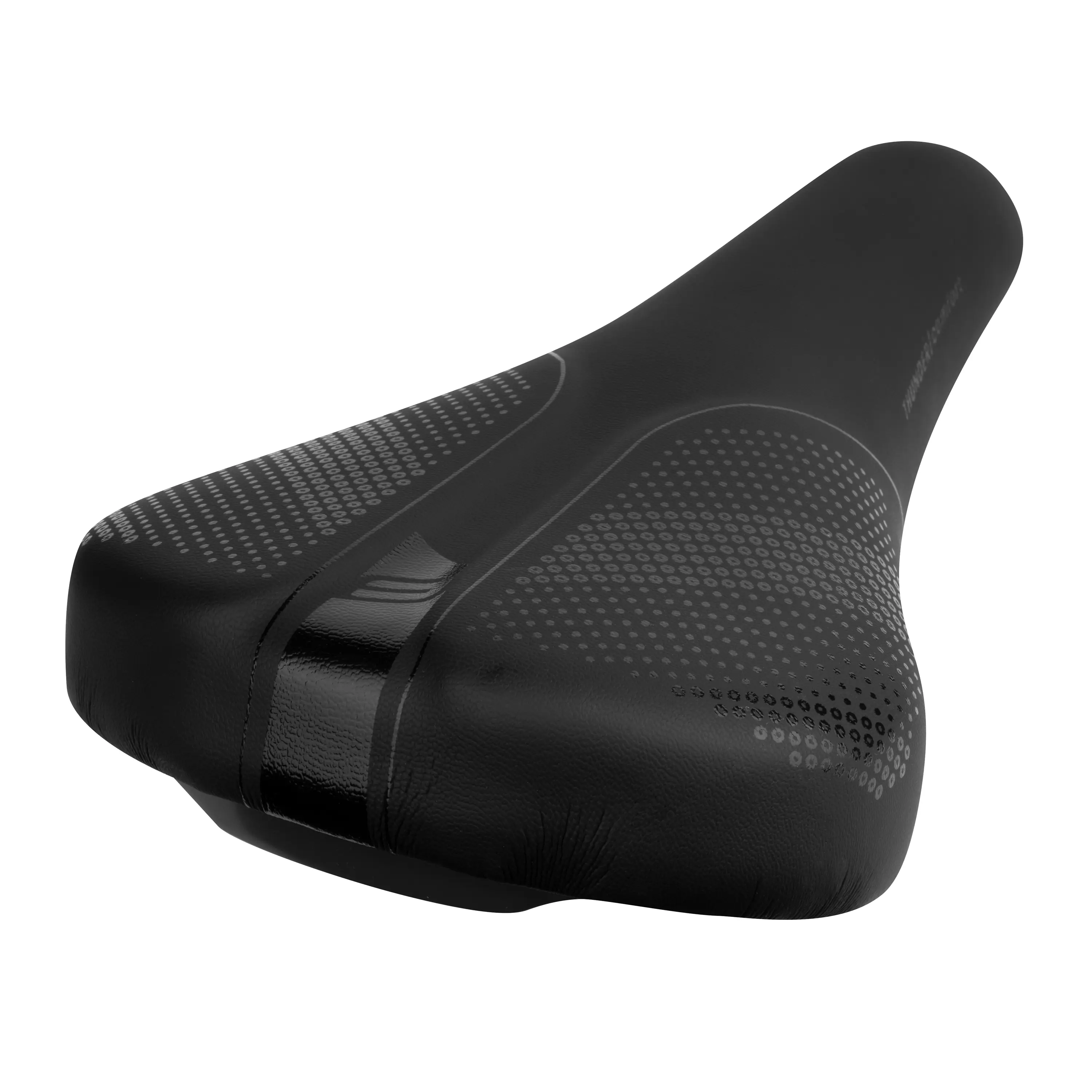 sedlo FORCE COMFORT THUNDER UNI, černé