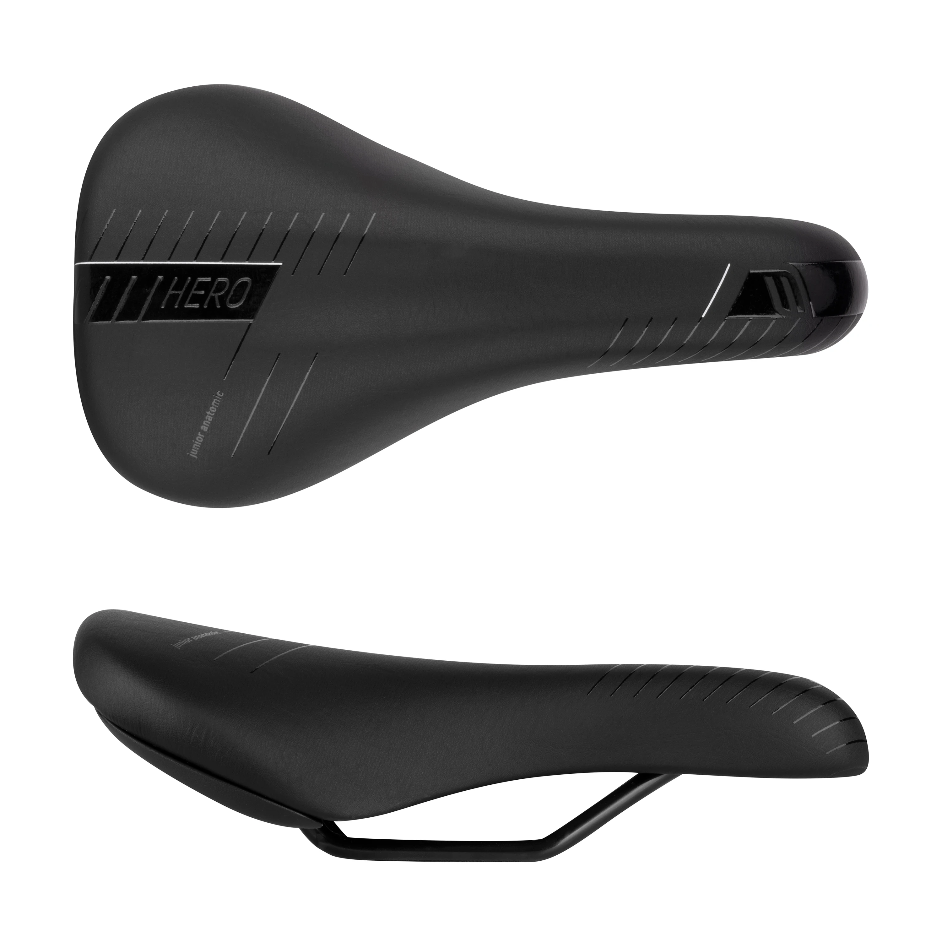sedlo FORCE HERO 20-24" dětské, černo-bílé