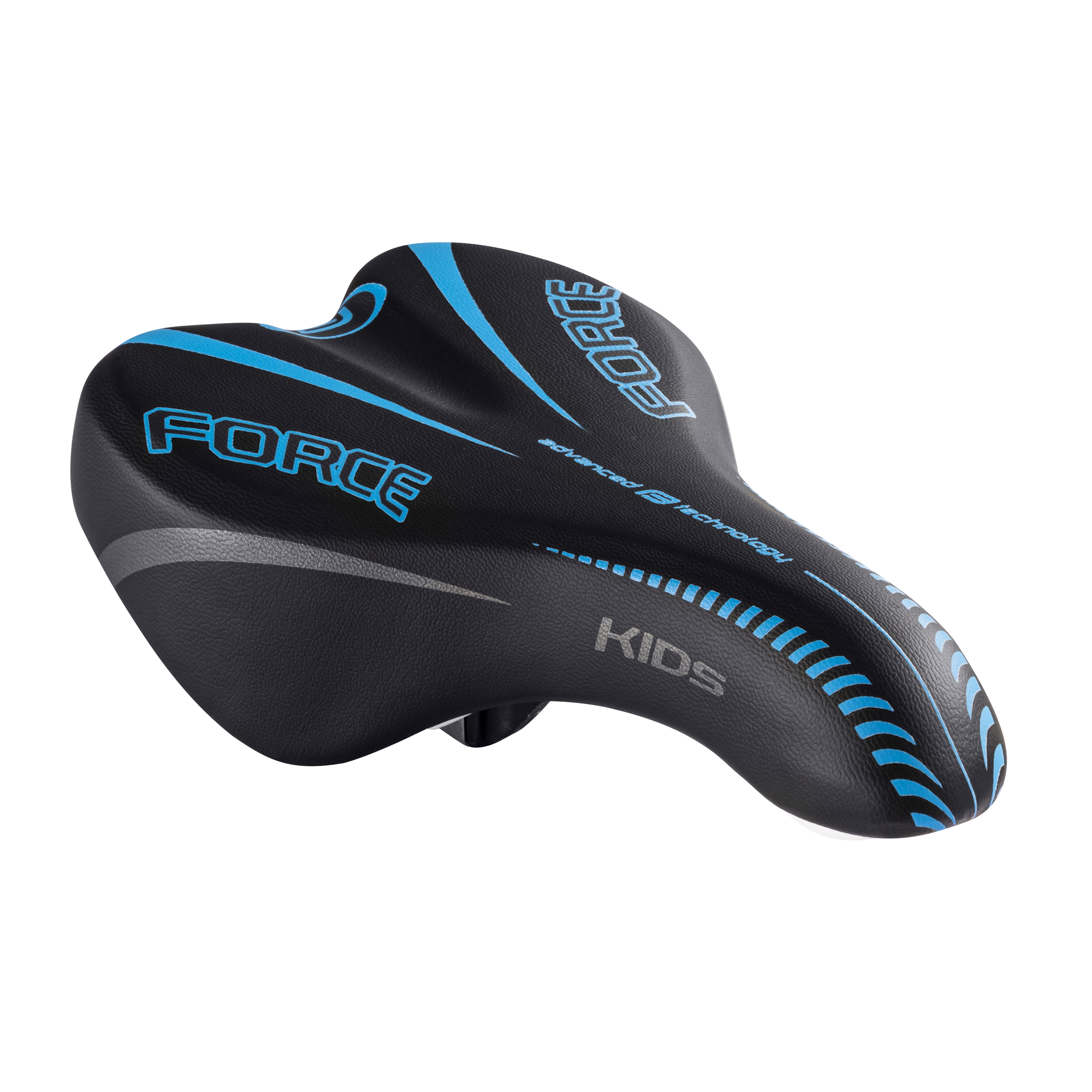 sedlo FORCE KIDS 16-20" dětské, černo-modré