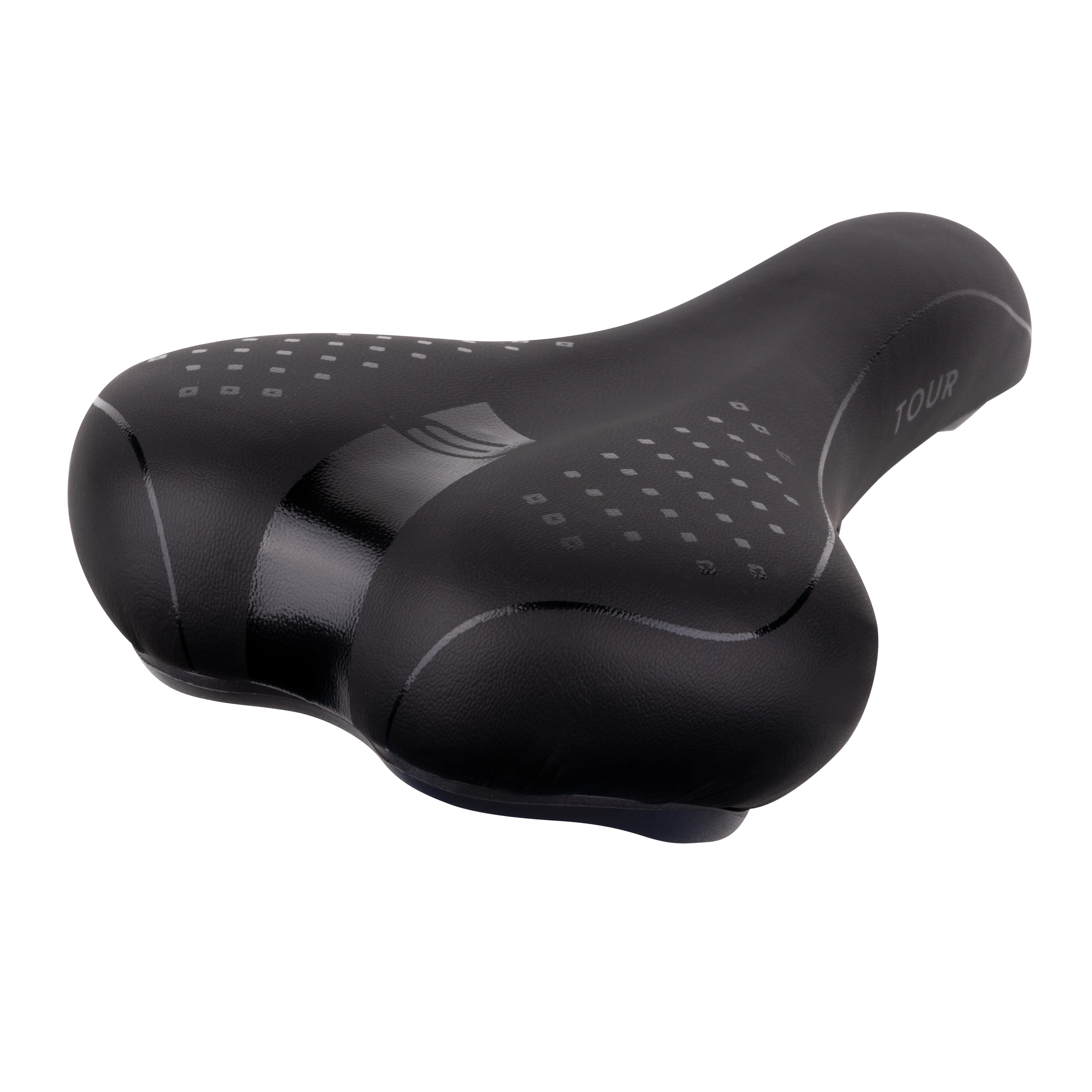 sedlo FORCE TOUR sportovní, černé