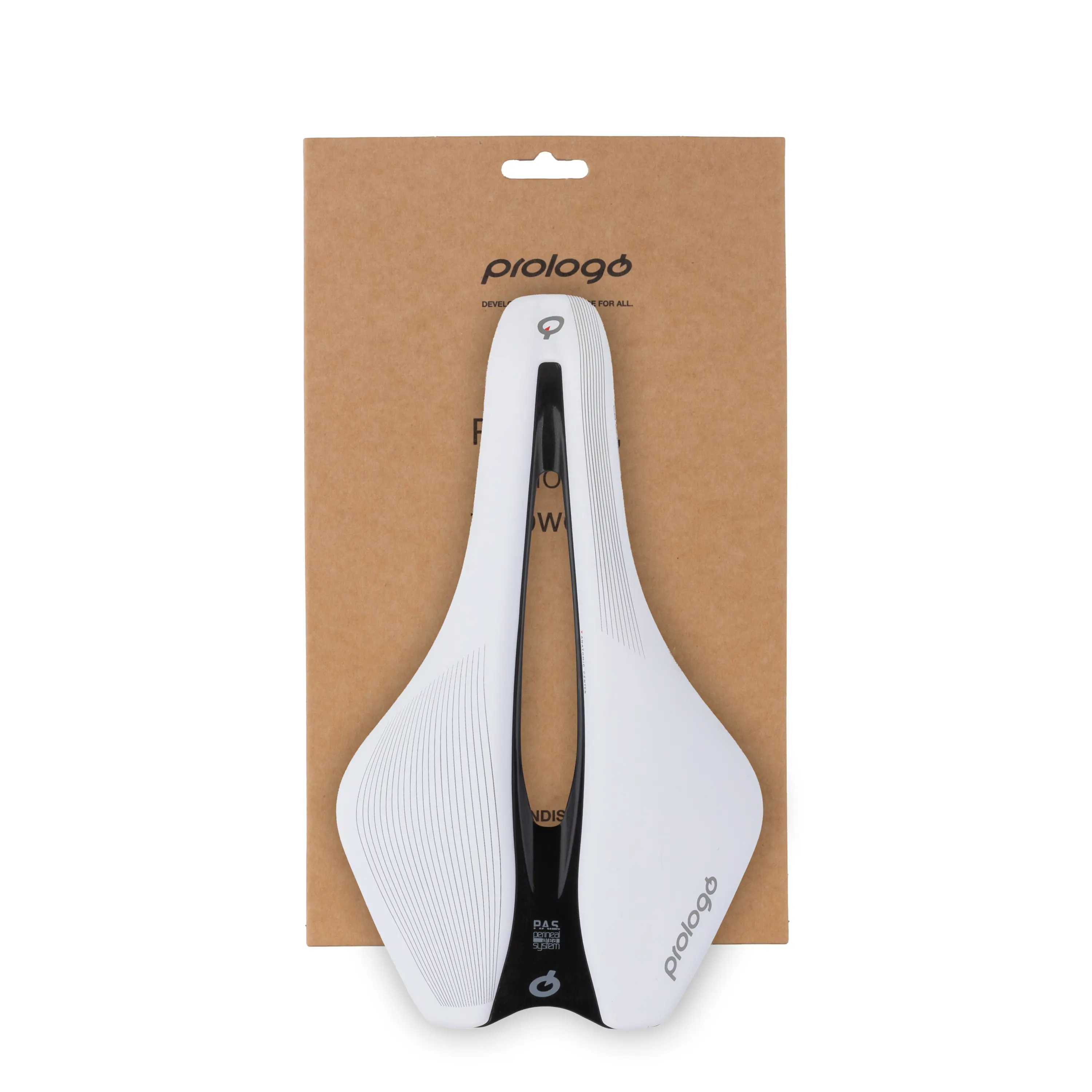 sedlo P DIMENSION R2 PAS TiROX 153, bílé