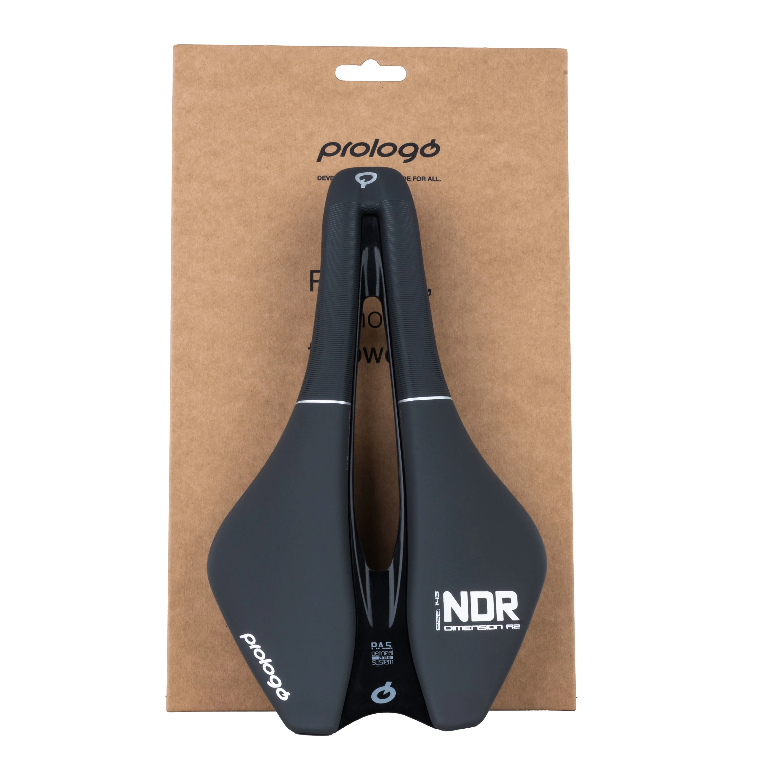 sedlo PROLOGO DIMENSION R2 NDR TiROX 143, černé